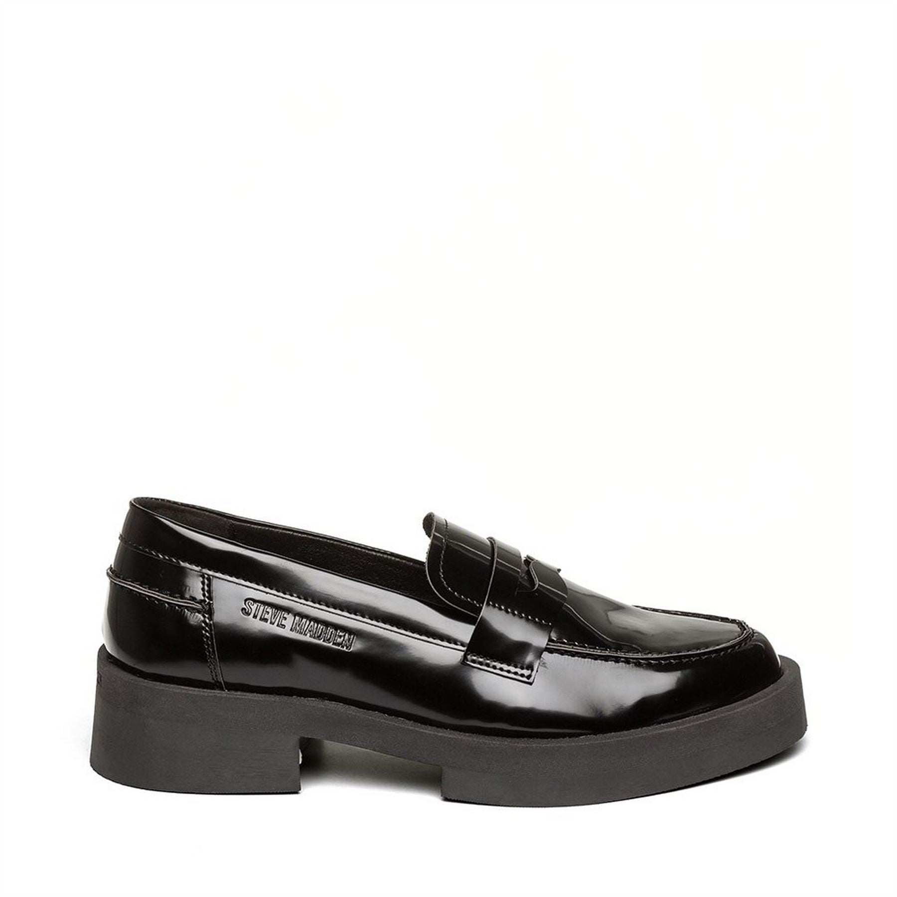 Steve Madden Penny Loafers with Low Block Heel