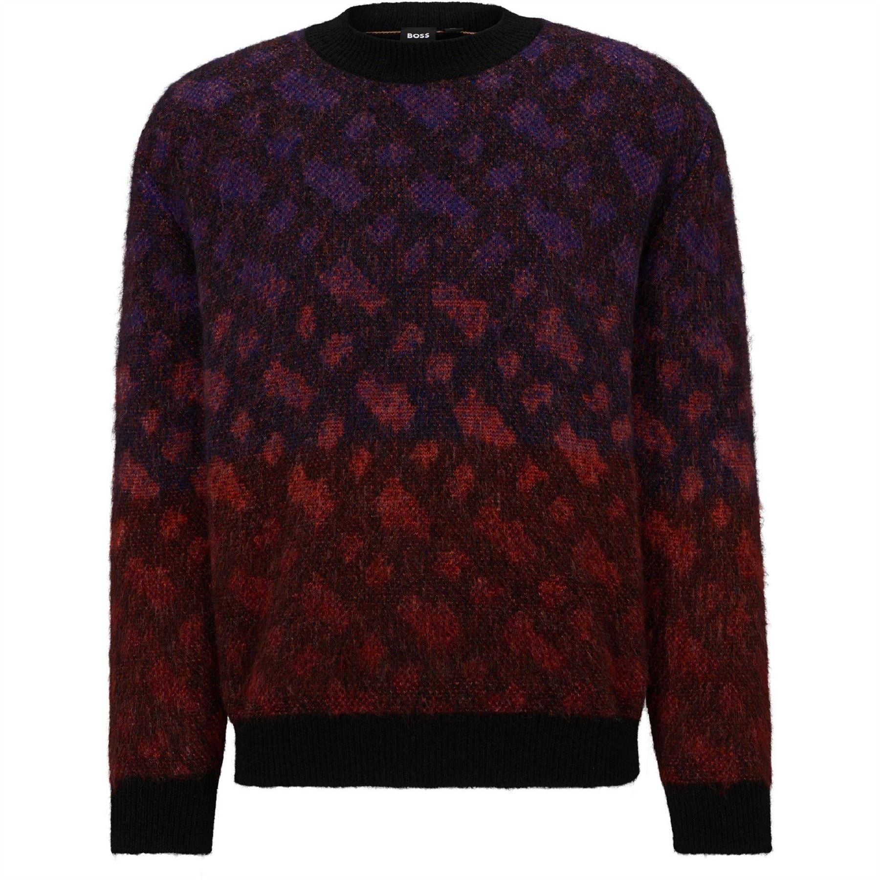 Boss Crew Neck Long Sleeve Regular Fit Sweater