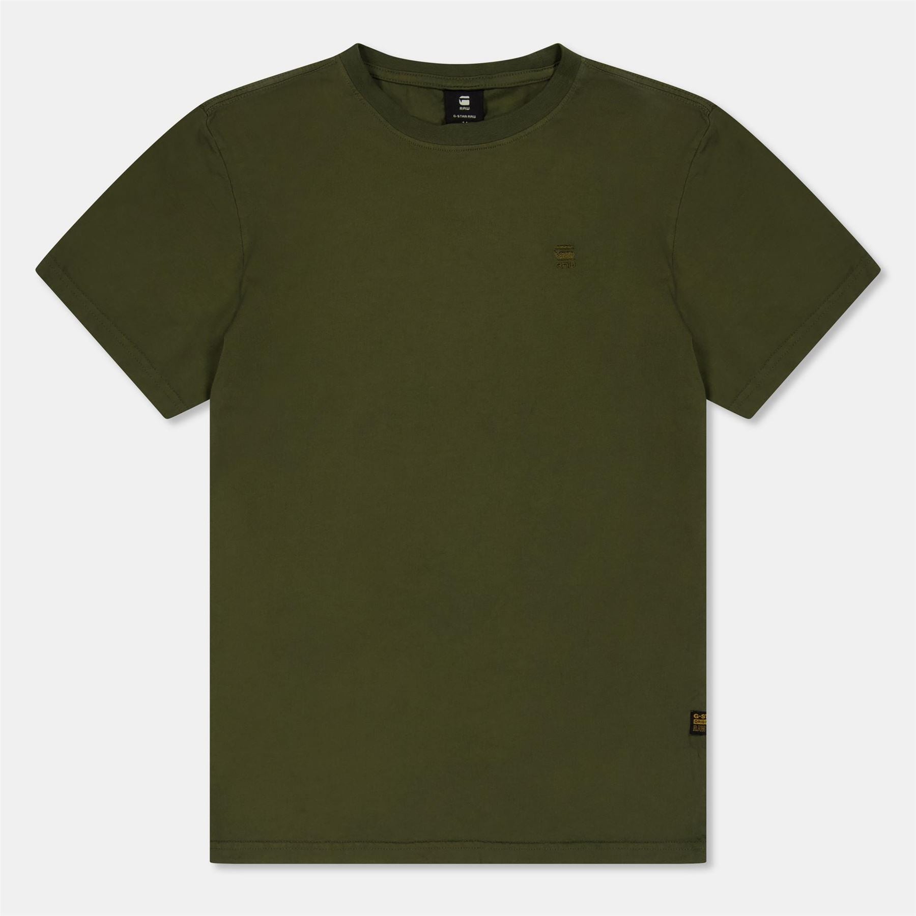 G Star Crew Neck Short Sleeve Regular Fit T-Shirt
