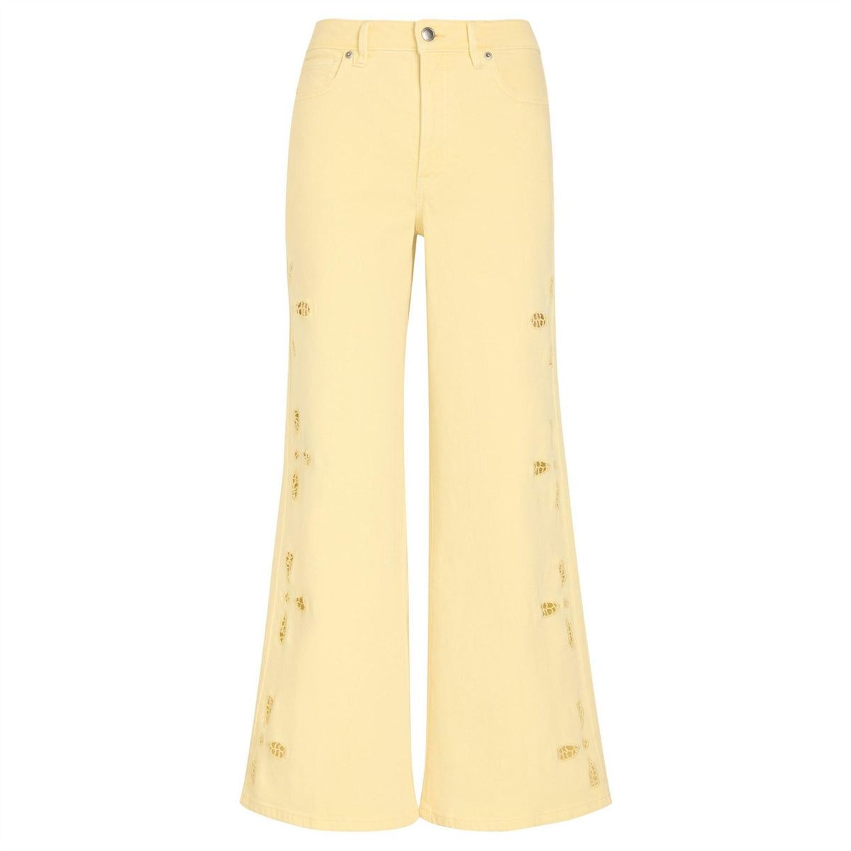 Good American Waist Palazzo Ankle