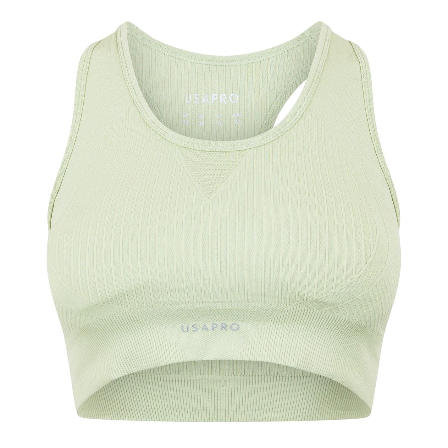 USA Pro Core Seamless Crop Sports Bra