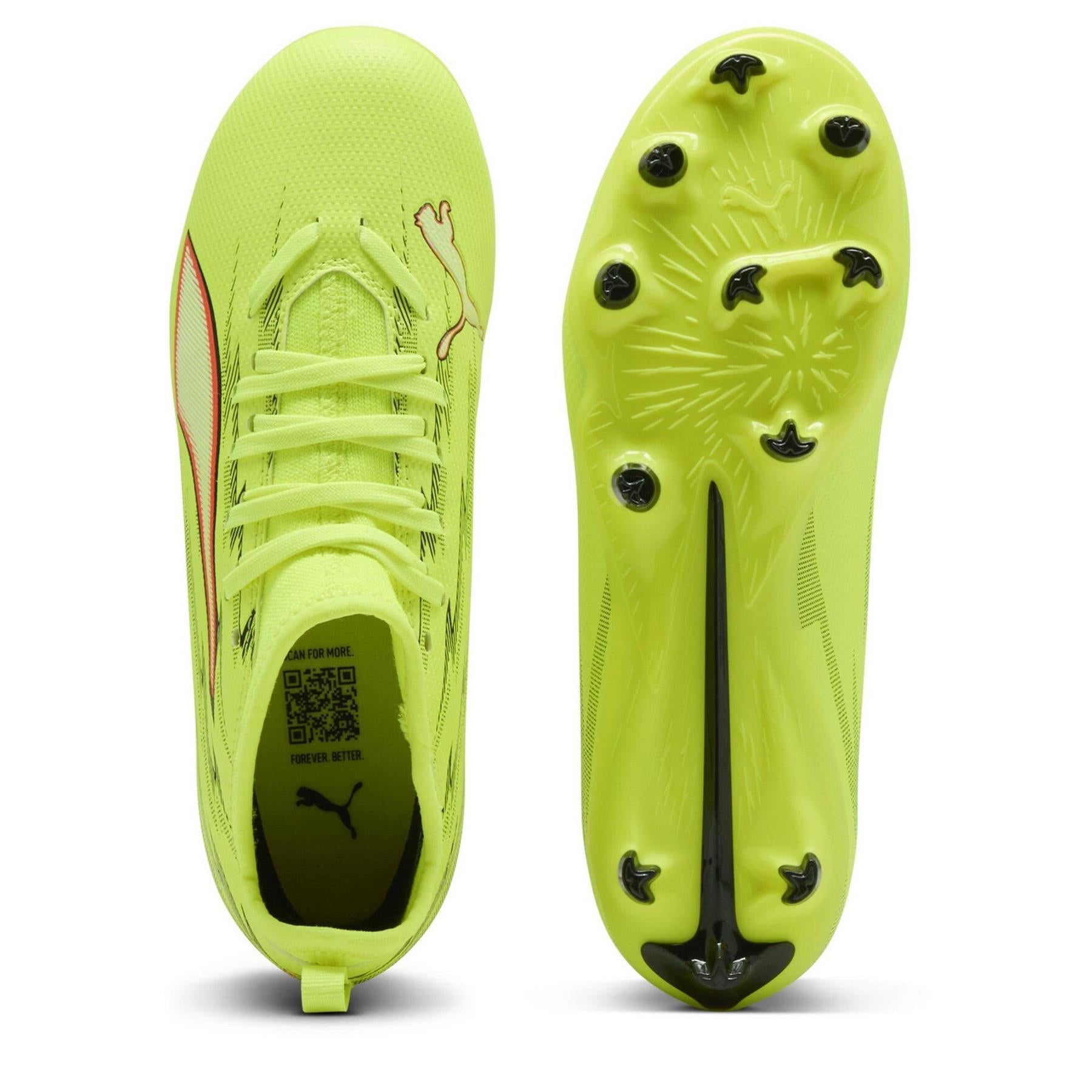 Puma Ultra Match Firm Ground Football Boots Juniors