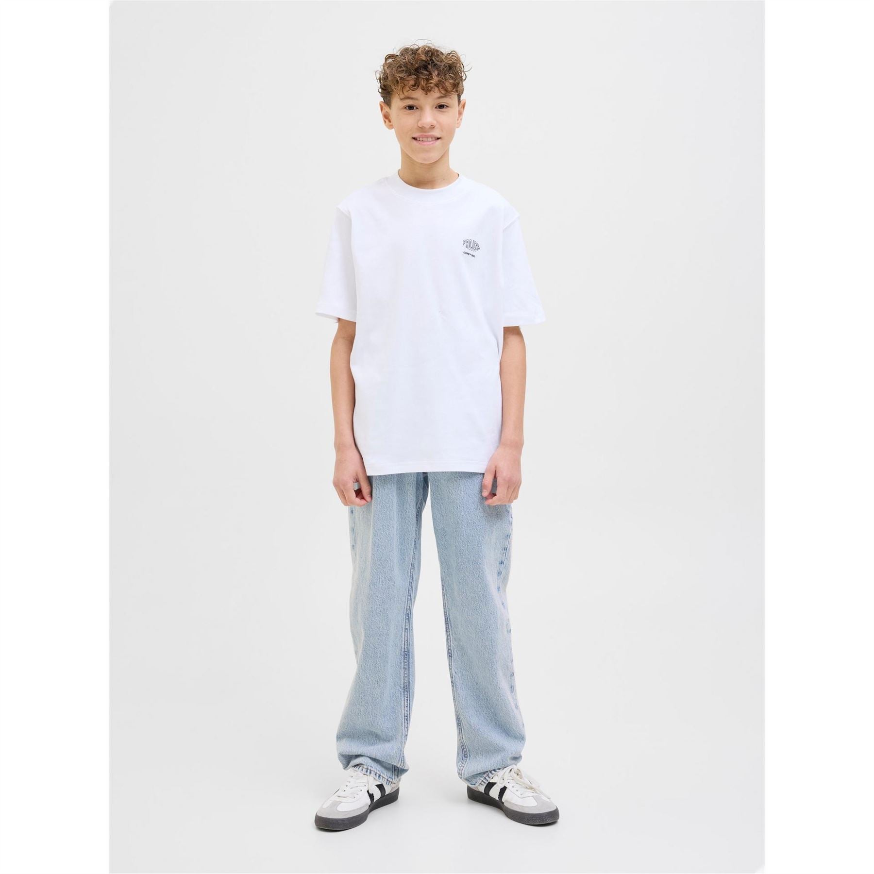Jack and Jones Chris Wide Leg Relaxed Fit Jeans