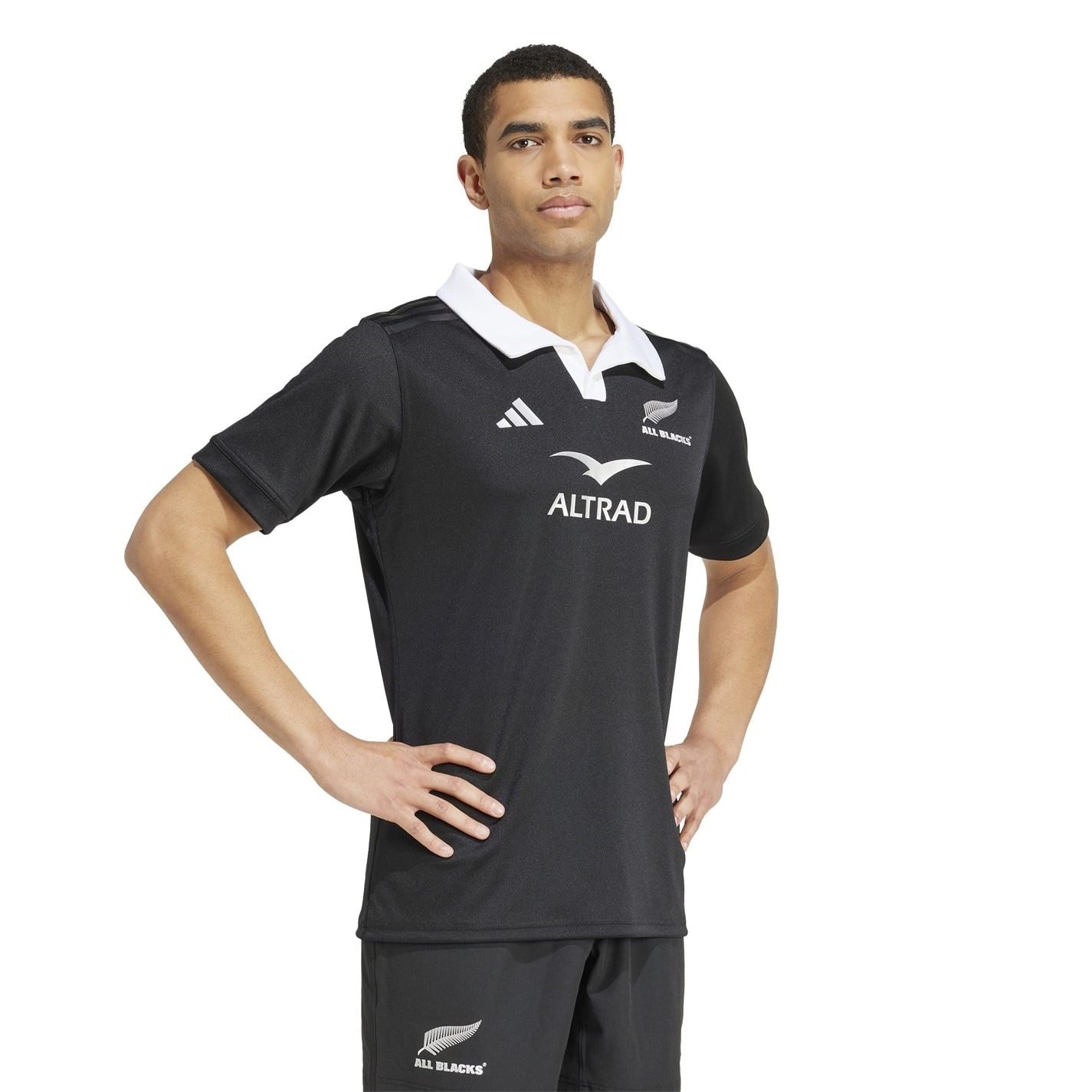 adidas All Blacks Rugby Aeroready Short Sleeve Jersey 2024 Adults