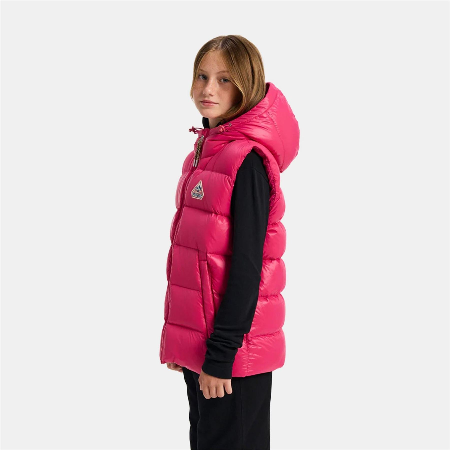 Pyrenex Kids Hooded Padded Sleeveless Gilet