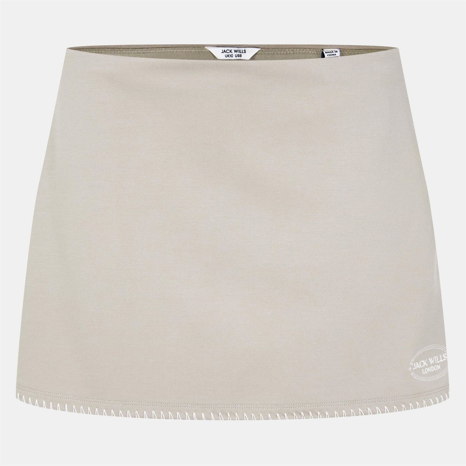 Jack Wills Blnkt Stch Mini Skort