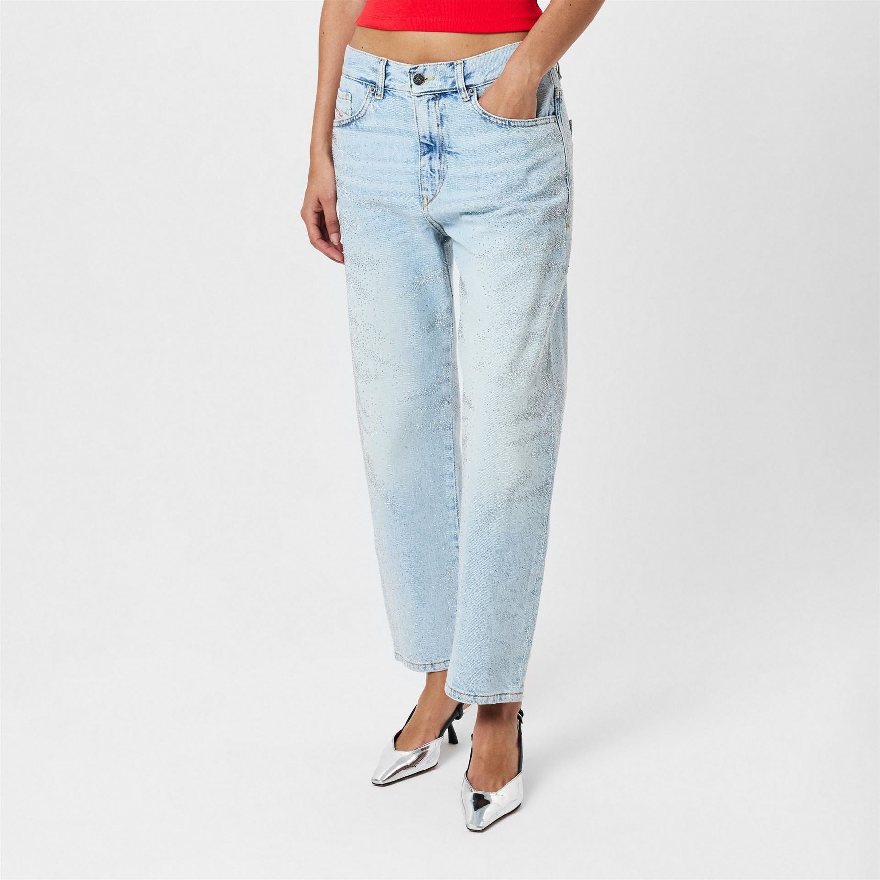 Diesel 2016 Straight Leg Jeans