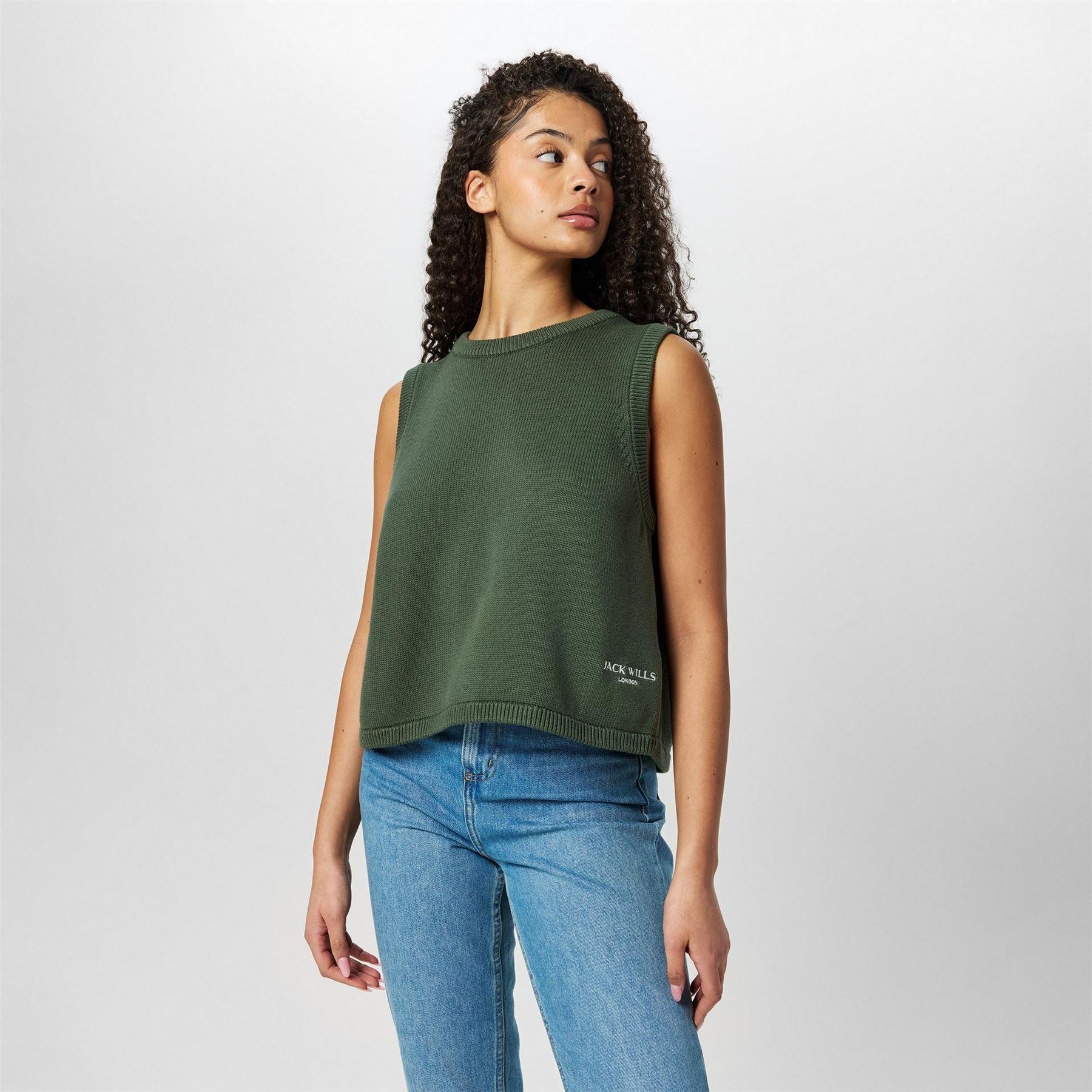 Jack Wills Open Back Sweater Vest