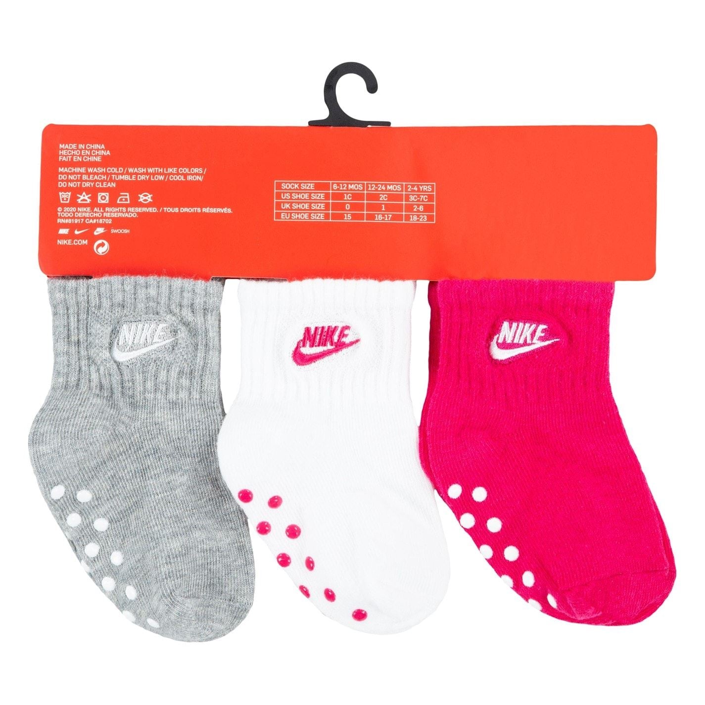 Nike Baby Quarter Socks