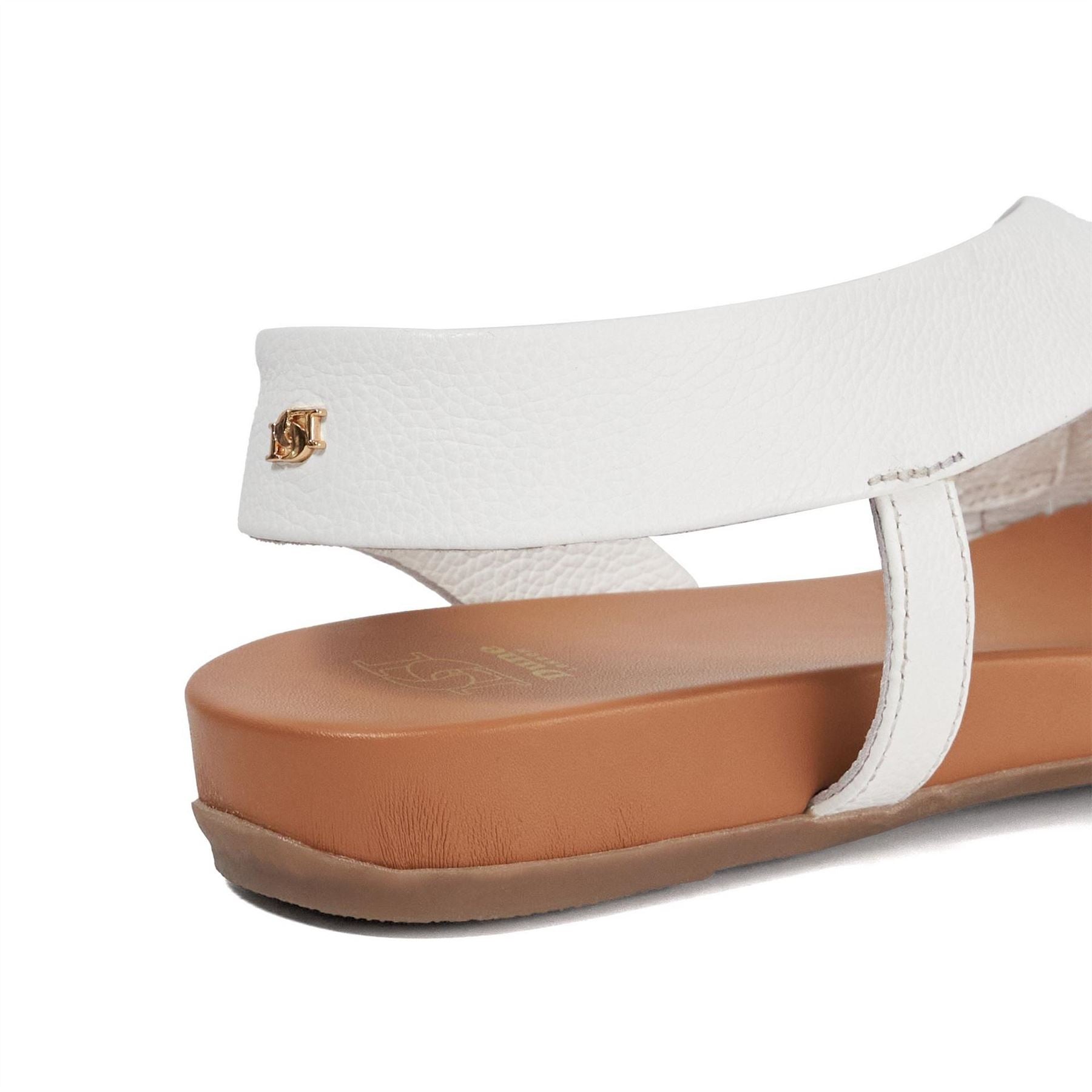 Dune London Open Toe Flatform Slide Sandals