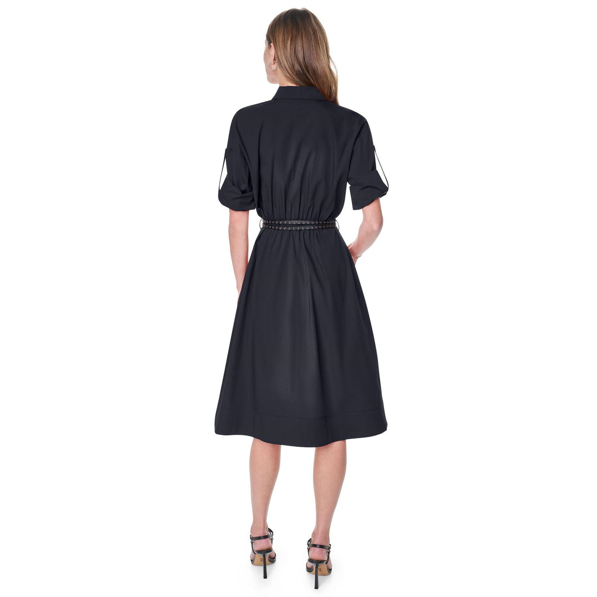 DKNY Belt Pop Shirt Dress