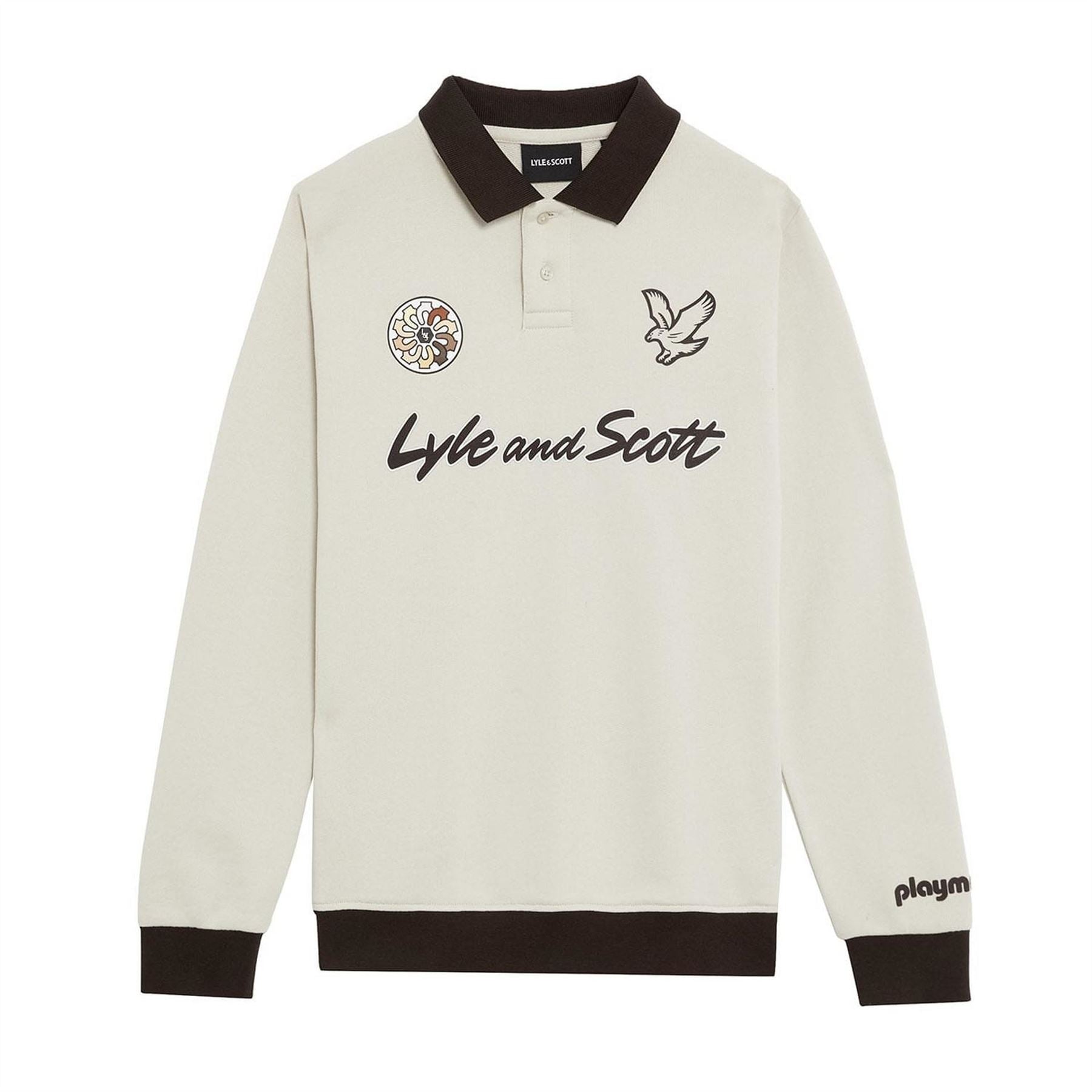 Lyle and Scott Collared Sweatshirt