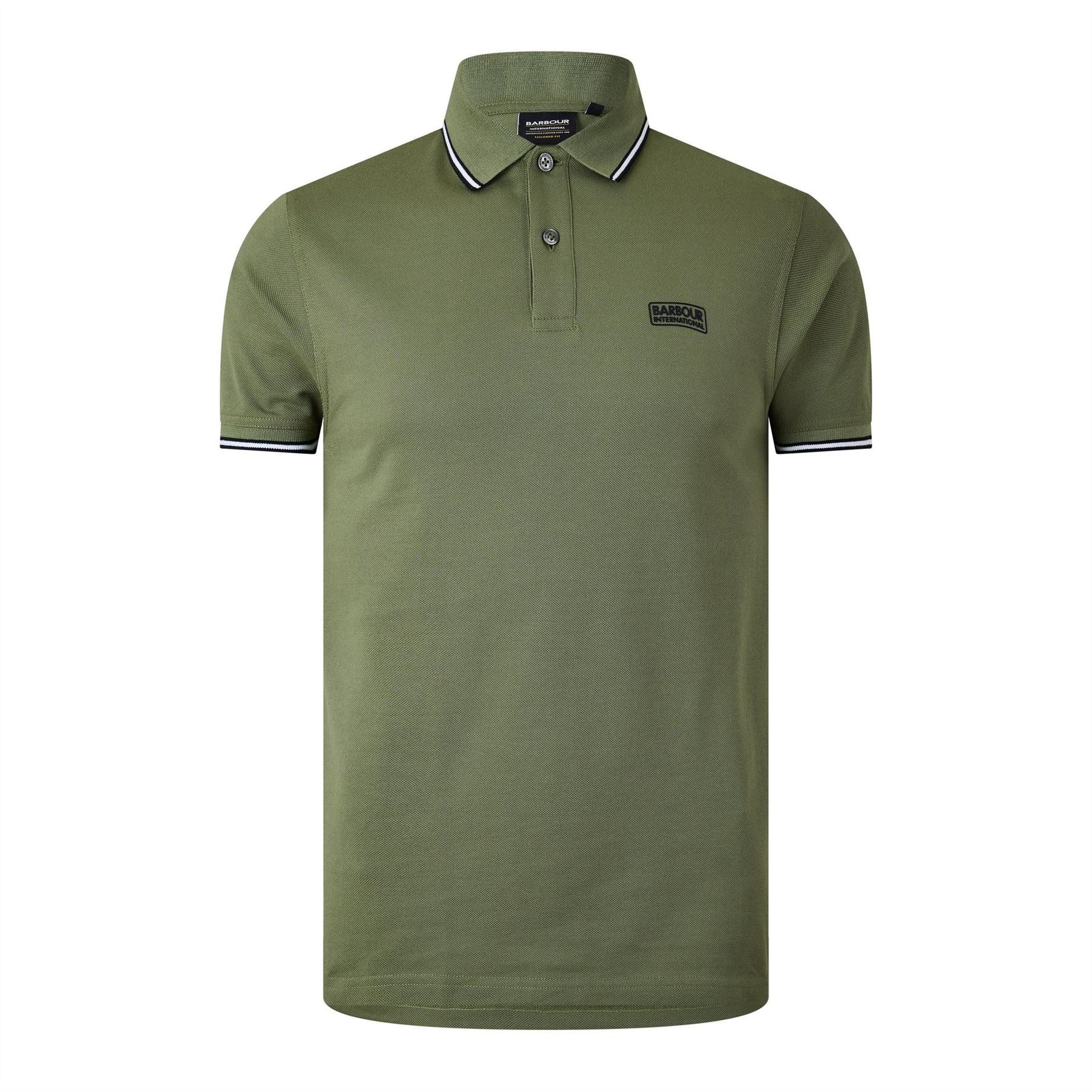 Barbour International Tipped Short Sleeve Polo Shirt