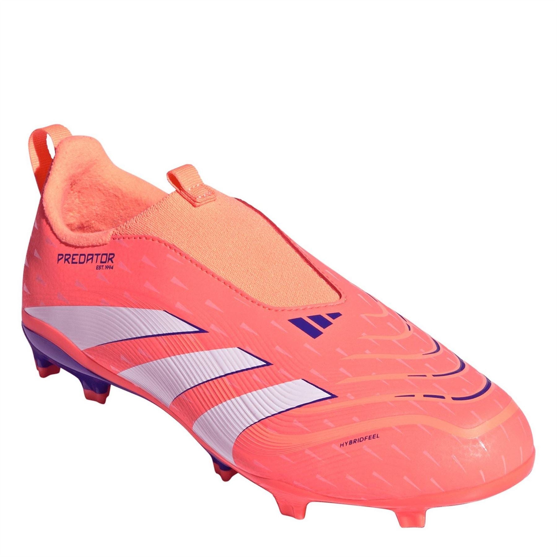 adidas Predator 3 Childrens Laceless Firm Ground Football Boots