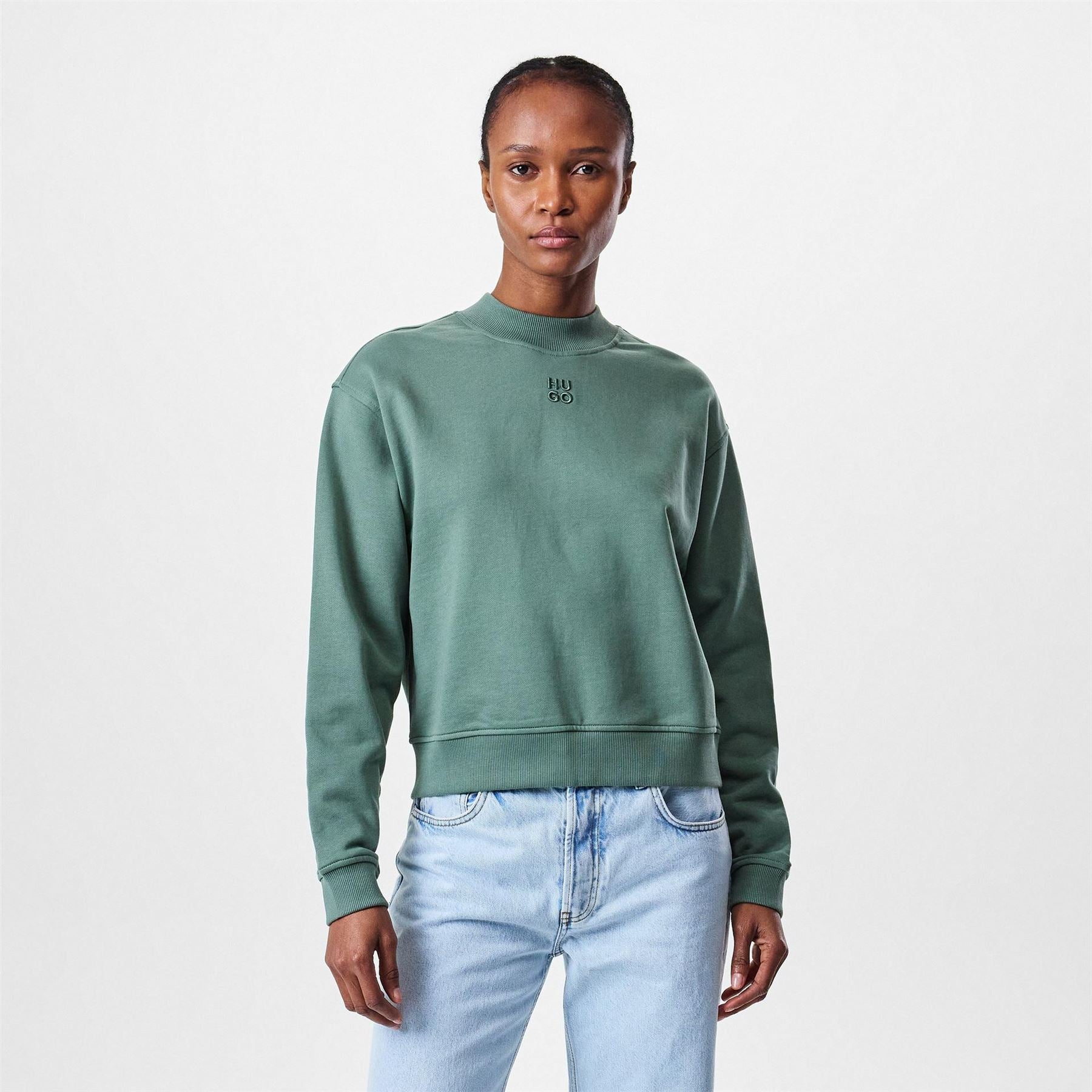 Hugo Hooded Regular Fit Sweatshirt