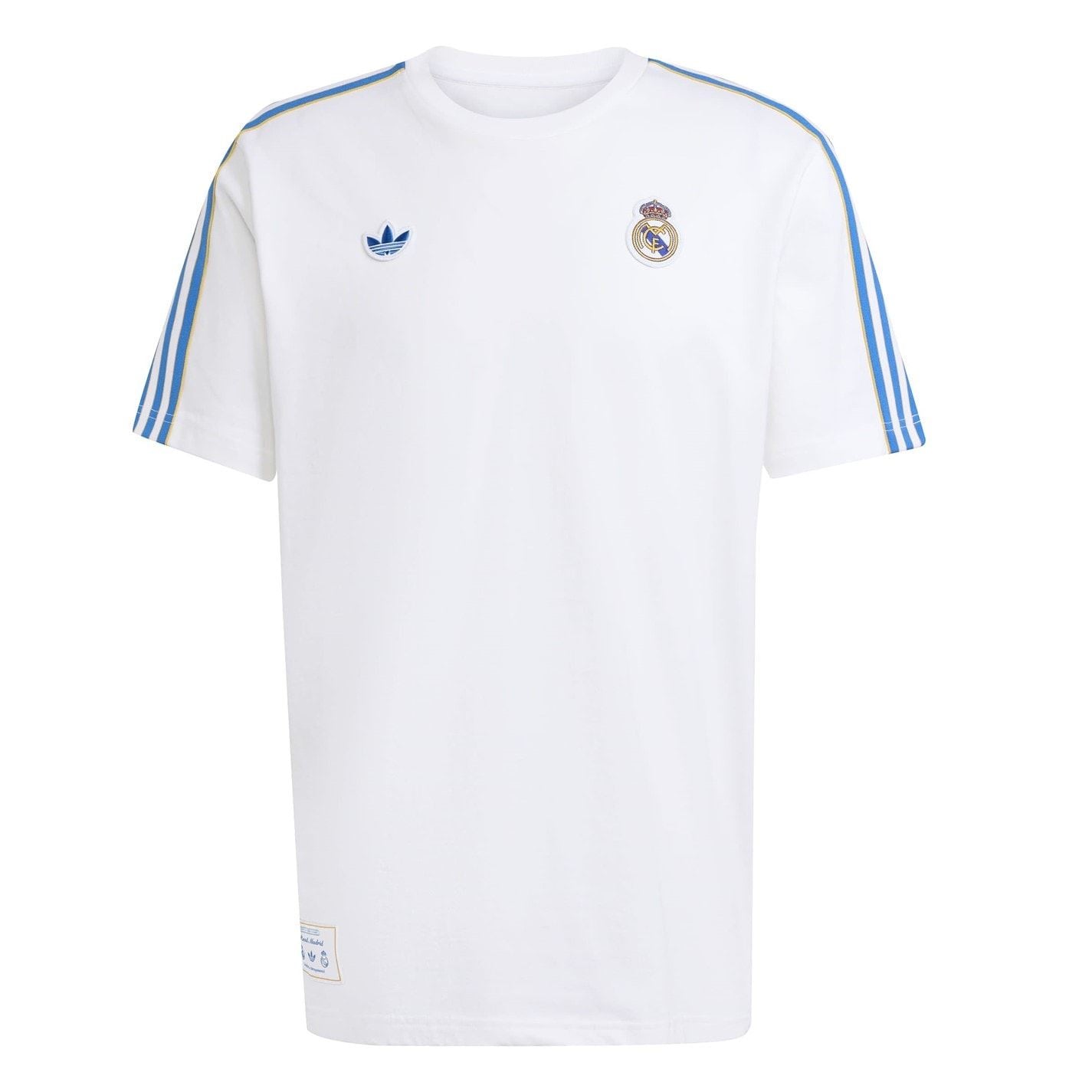 adidas Mens Real Madrid Icon T-Shirt 2025 2026
