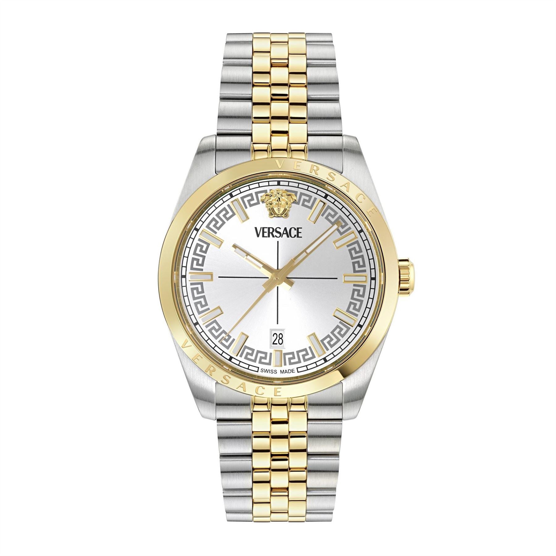 Versace Sn71 Steel Bracelet Strap Analogue Dress Watch