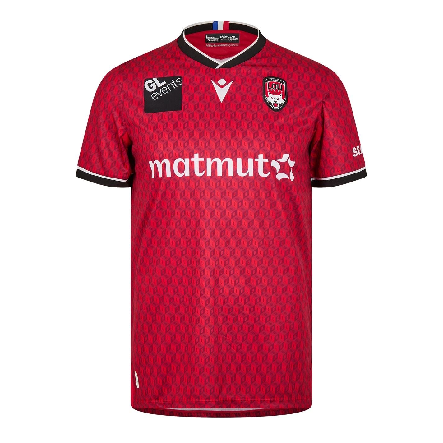 Macron Lou Rugby Shirt 2024 2025 Adults