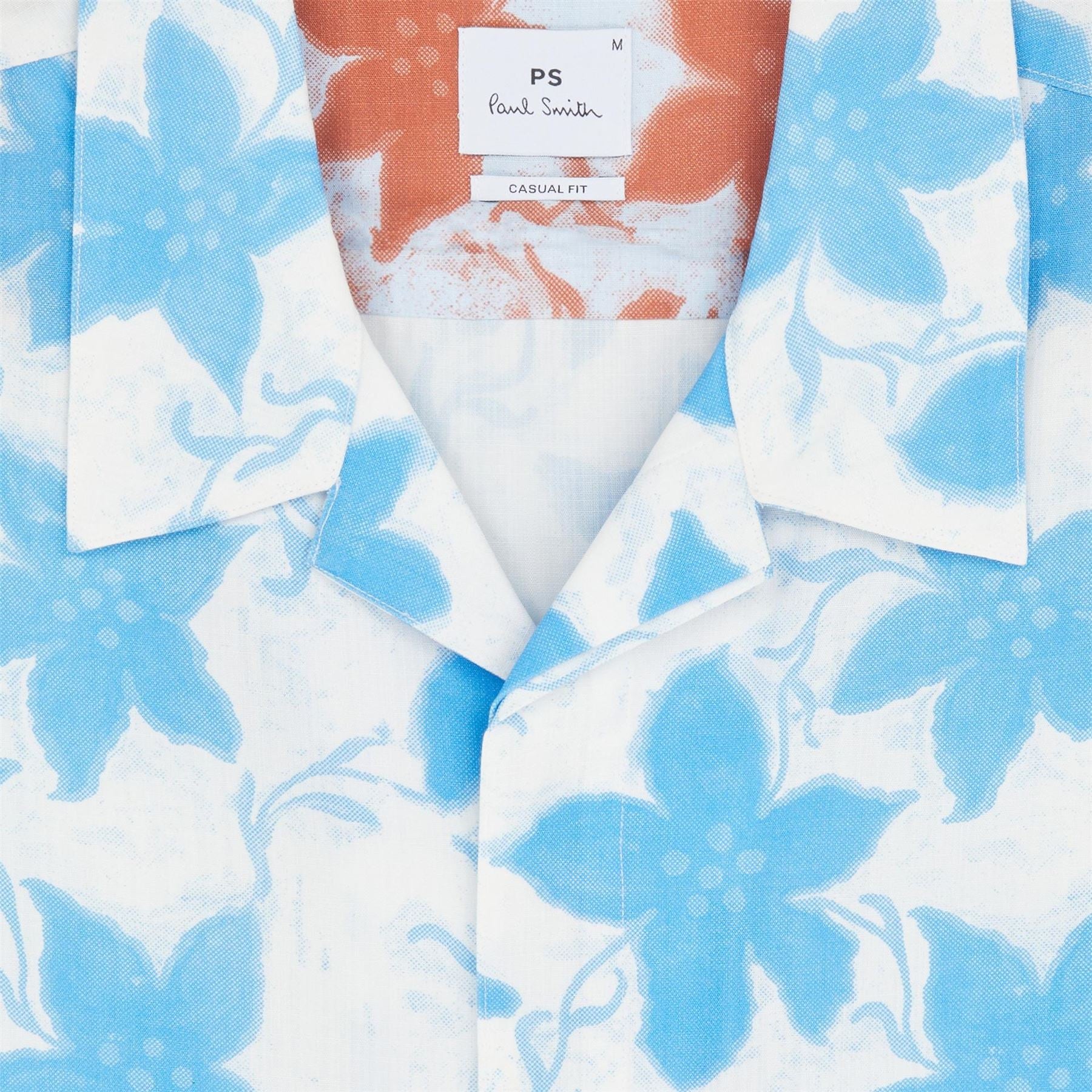 PS Paul Smith Floral Short Sleeve Tailored Fit Shirt