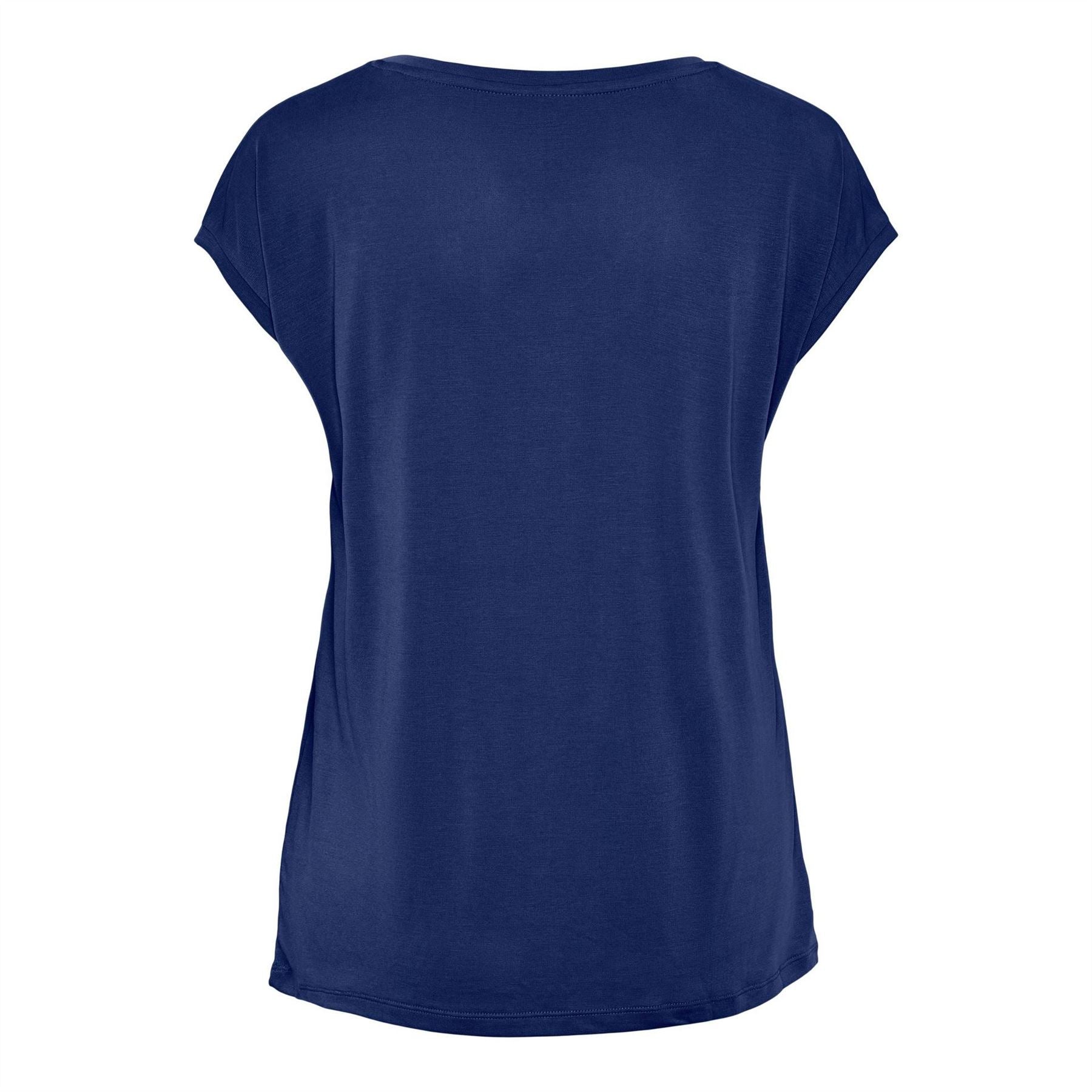 Pieces Regular Fit Knit V-Neck T-Shirt