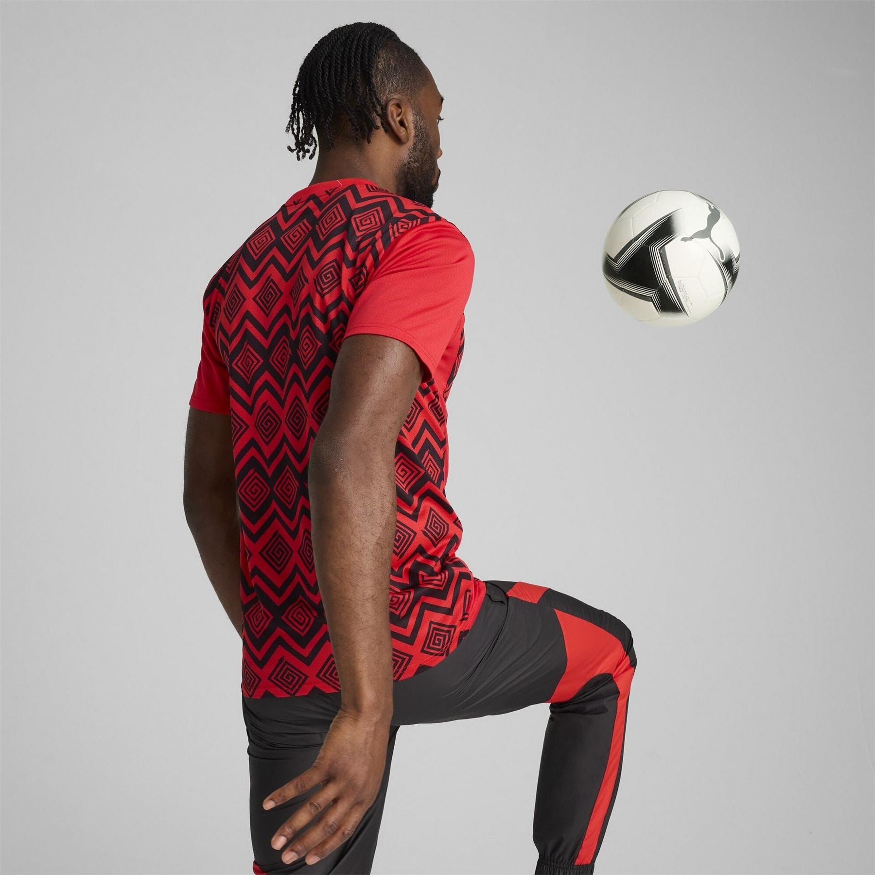 Puma Mens Prematch Ss Jersey Football Shirt