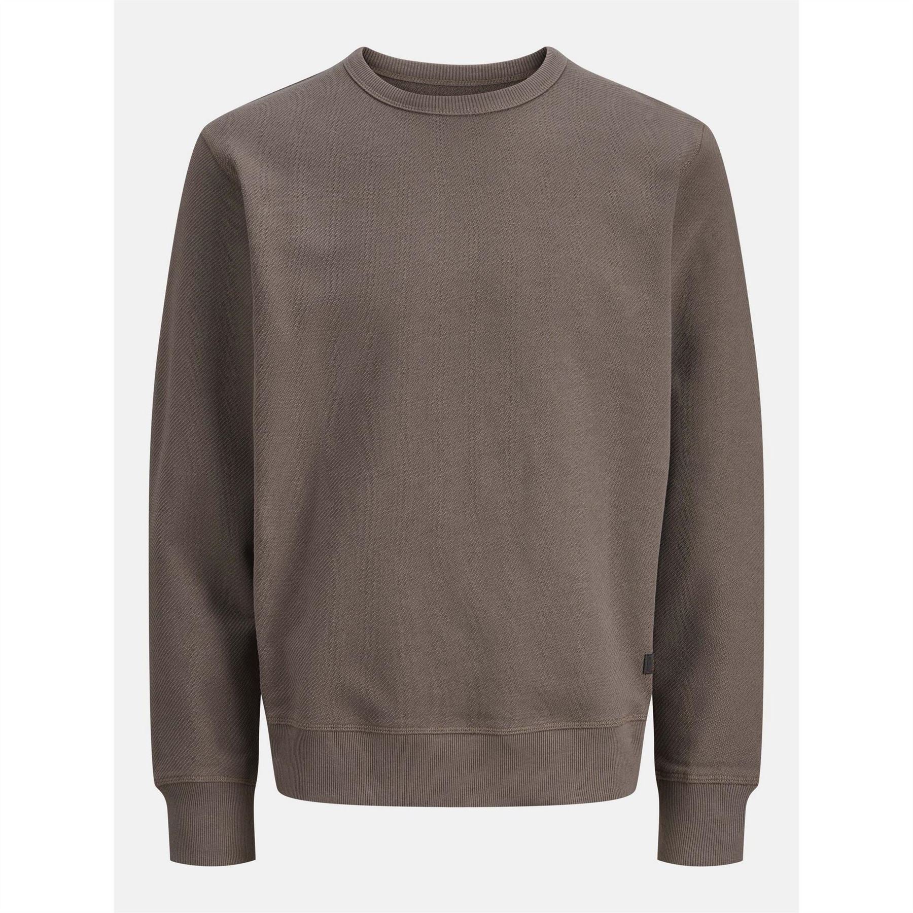 Jack and Jones Jjedover Classic Cotton Crew Sweater
