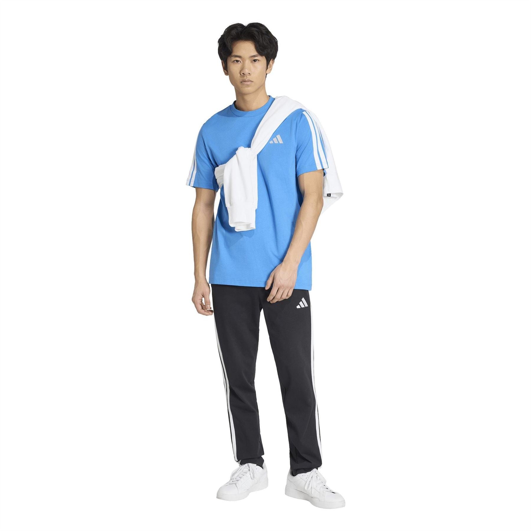 adidas Mens 3 Stripes T-Shirt
