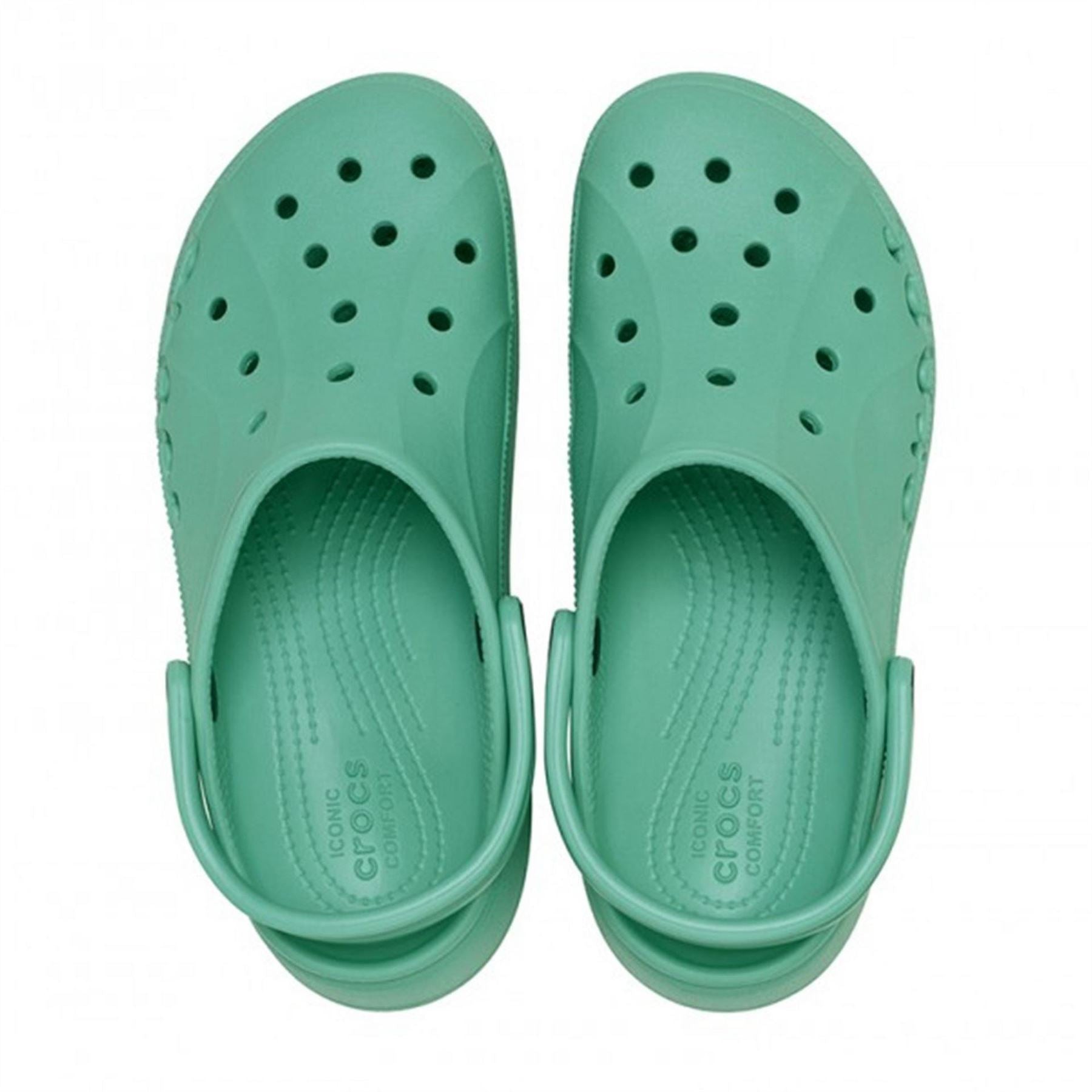 Crocs Baya Platform Closed Toe Clogs