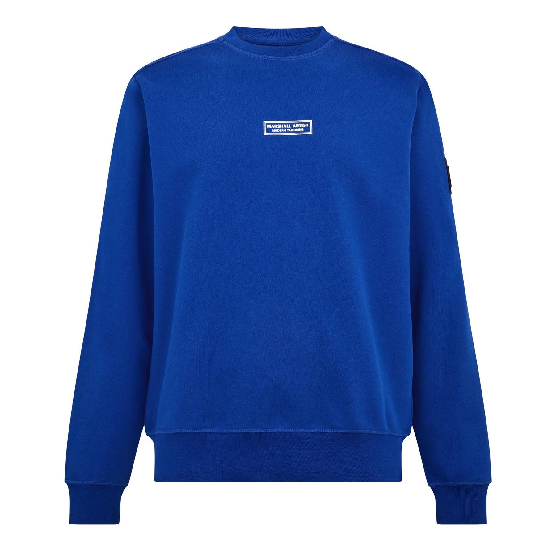 Marshall Artist Siren Crew Neck Ribbed Collar Long Sleeve Sweater