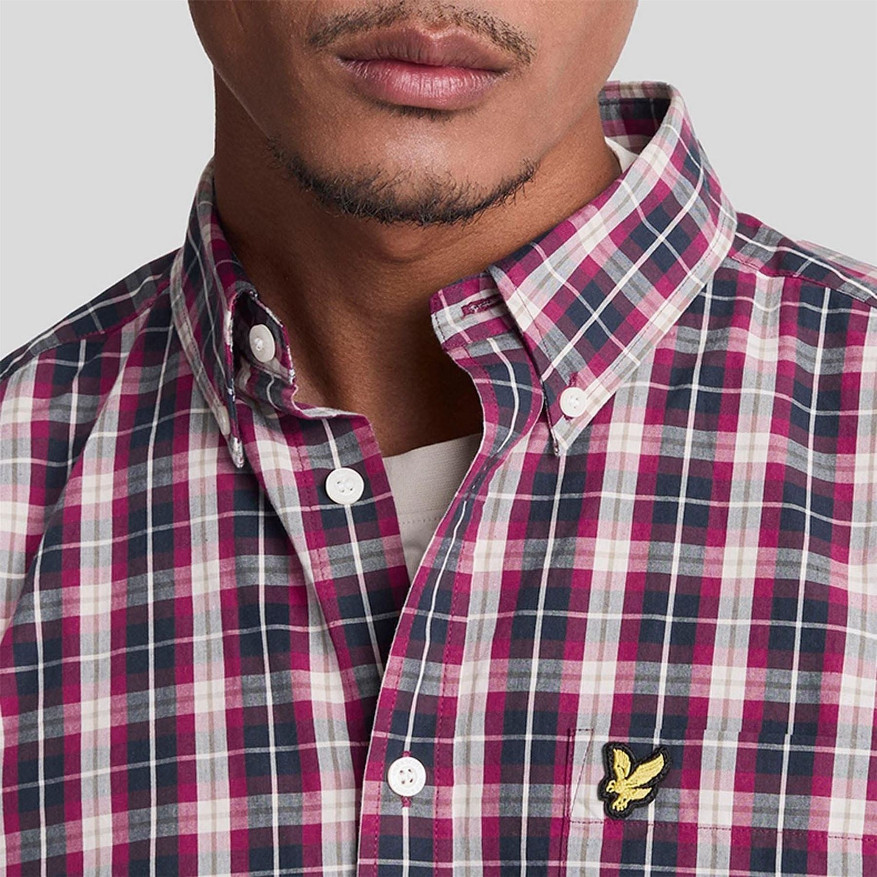 Lyle and Scott Check Poplin Shirt