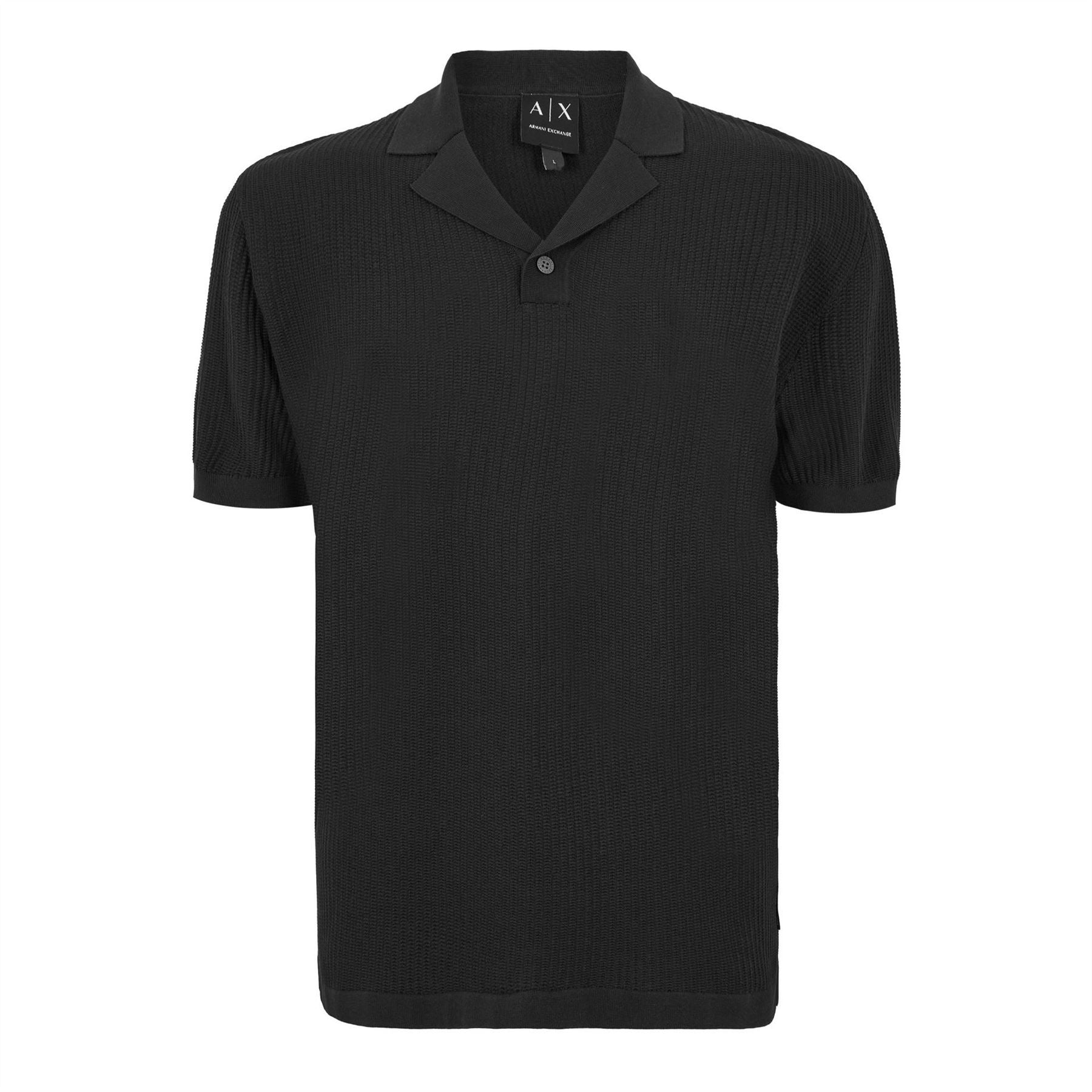 Armani Exchange Knitted Polo Shirt