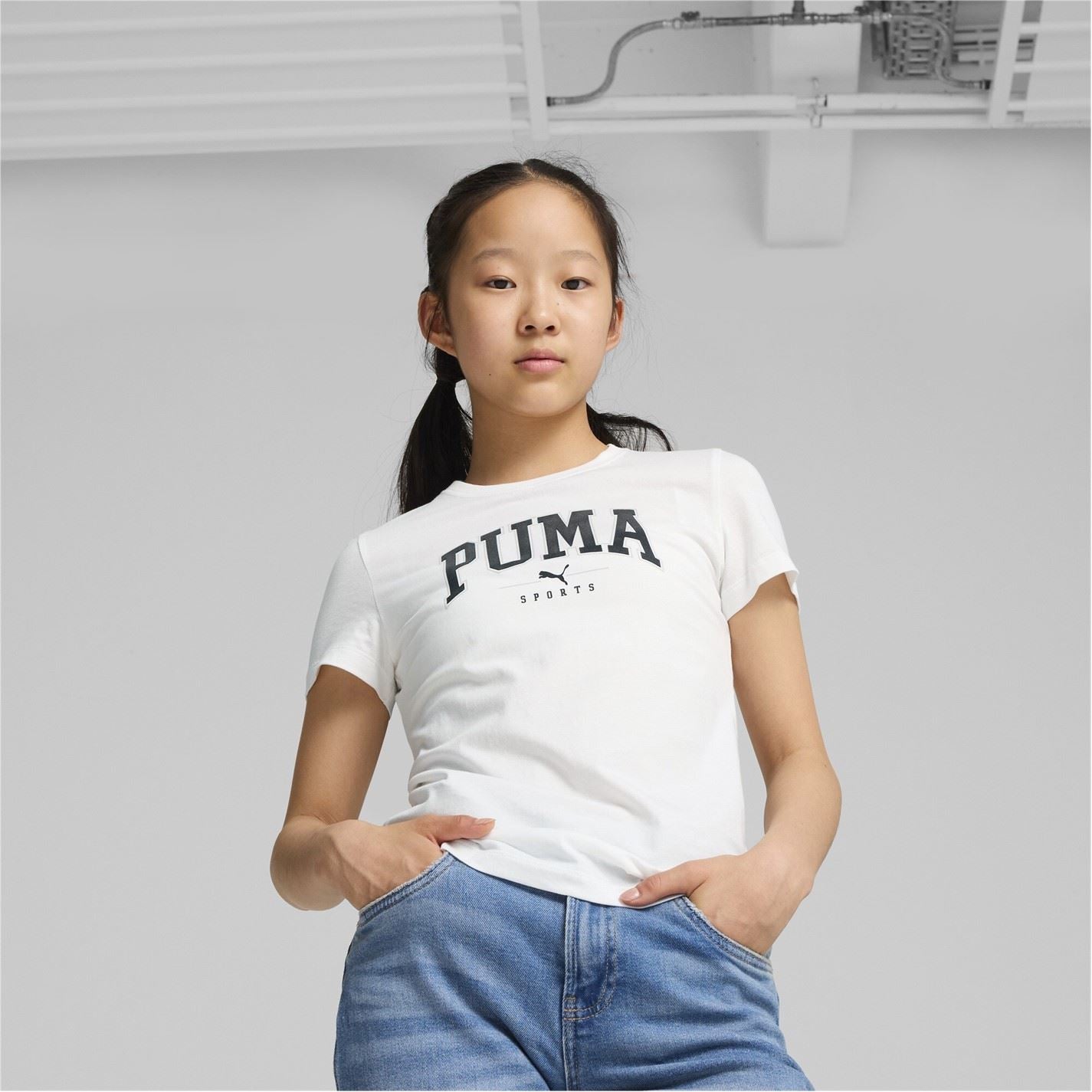 Puma Squad Tee Regular Fit Crew Neck T-Shirt