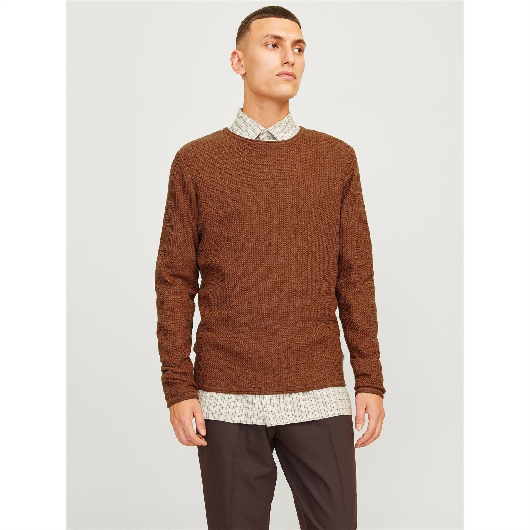 Jack and Jones Knit Crew Neck Regular Fit Sweater