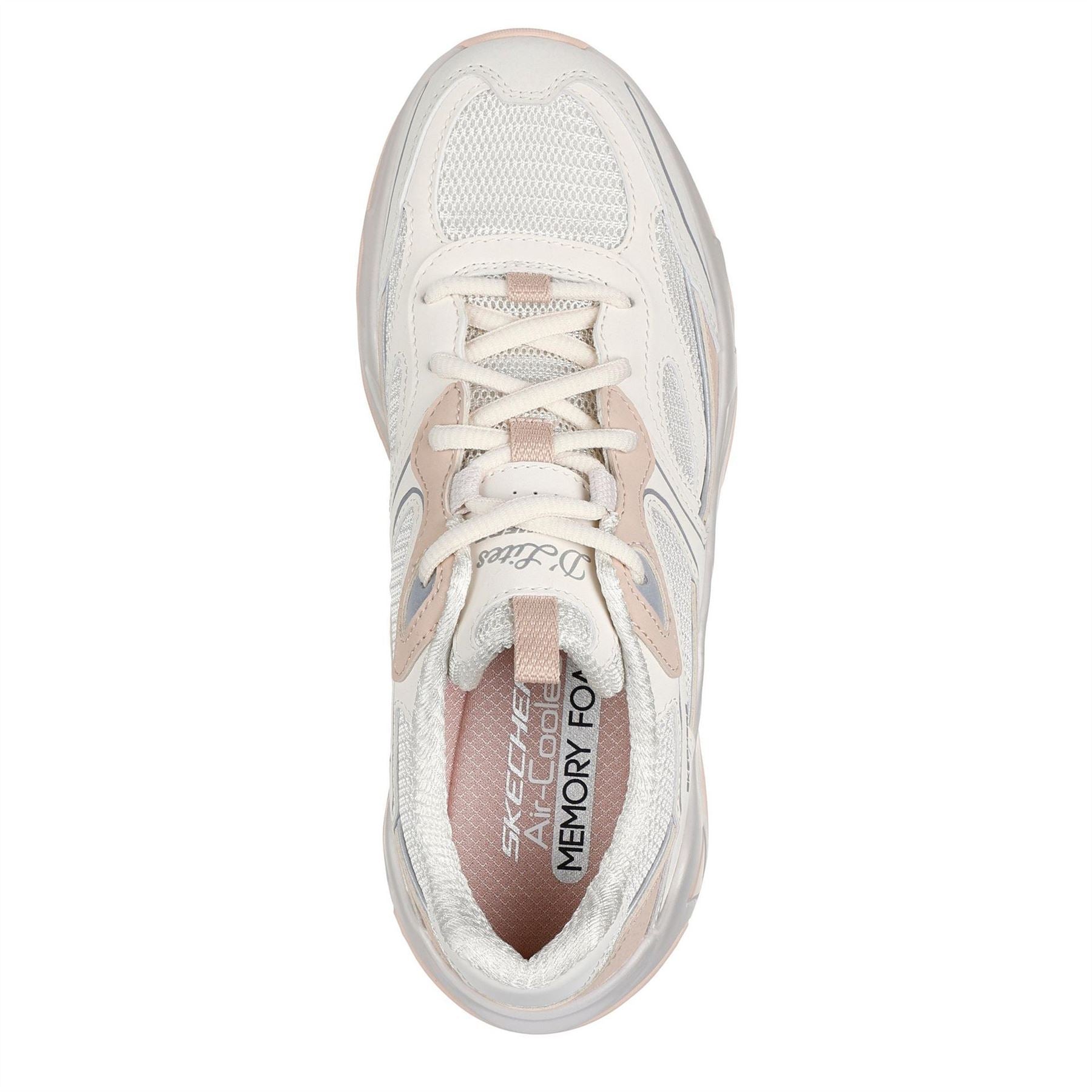 Skechers D'Lux Hyperburst Lace-Up Abstract Sneakers
