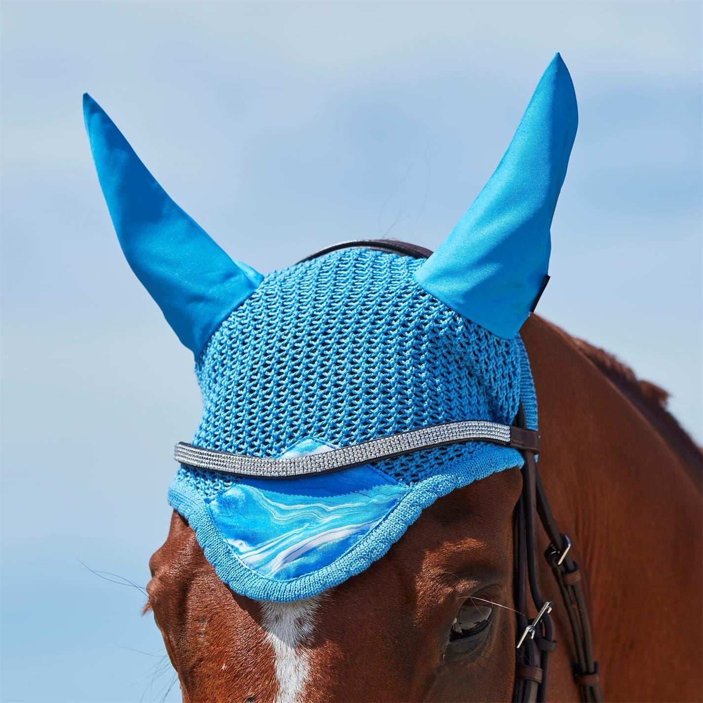 Weatherbeeta Prime Marble Ear Bonnet