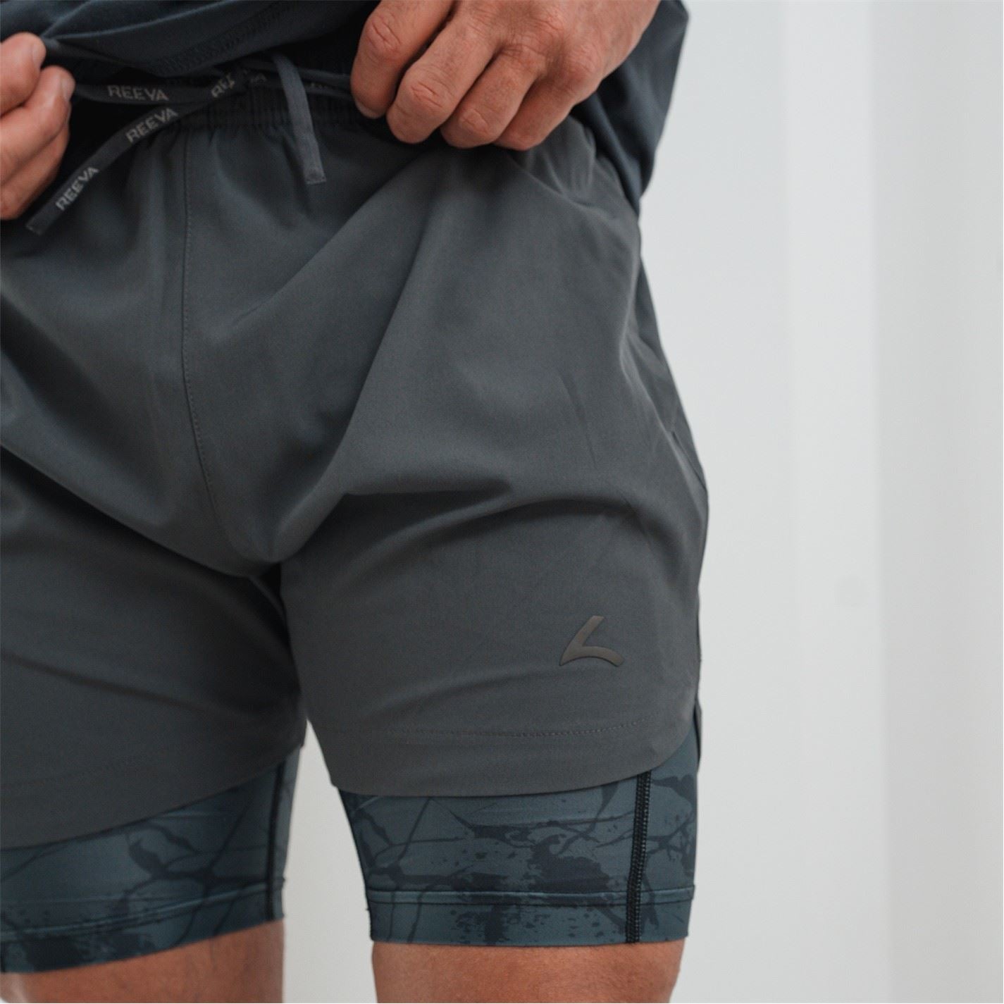 Reeva Premium Active Shorts With Inner Shorts