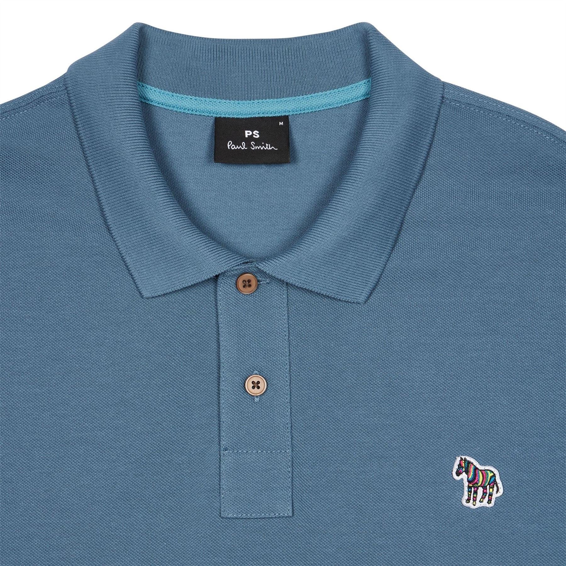 PS Paul Smith Regular Fit Zebra Polo Shirt