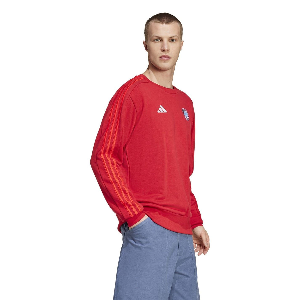 adidas Fc Bayern Munich Dna Sweatshirt 2024 2025 Adults