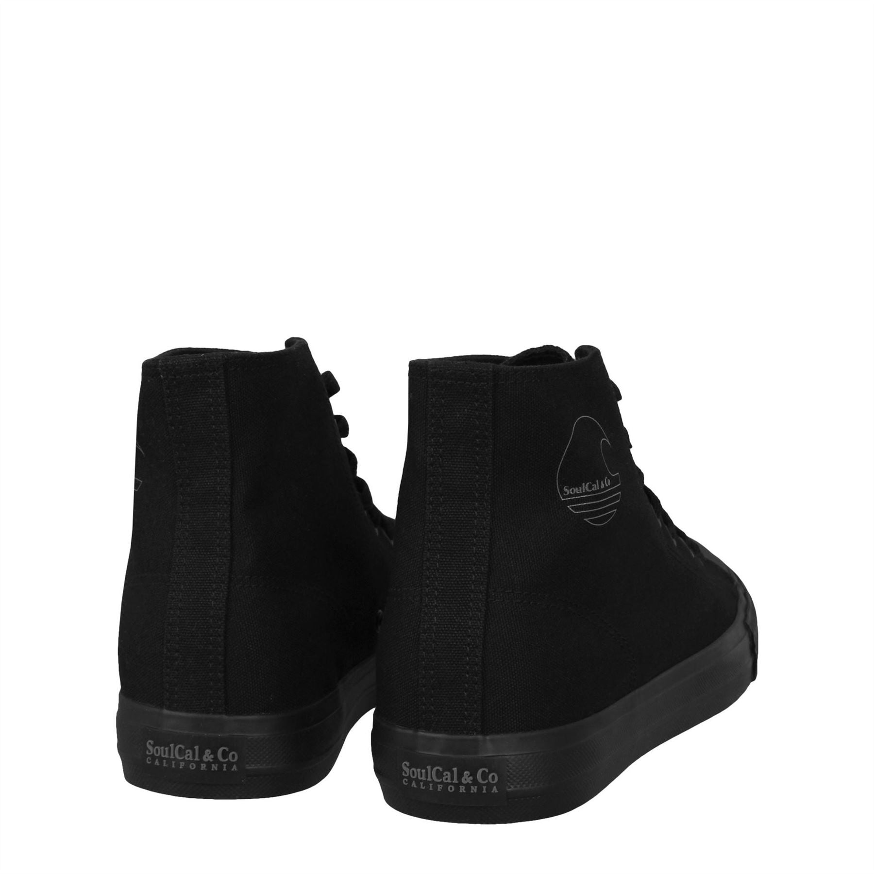 SoulCal Mens Canvasas High Trainers