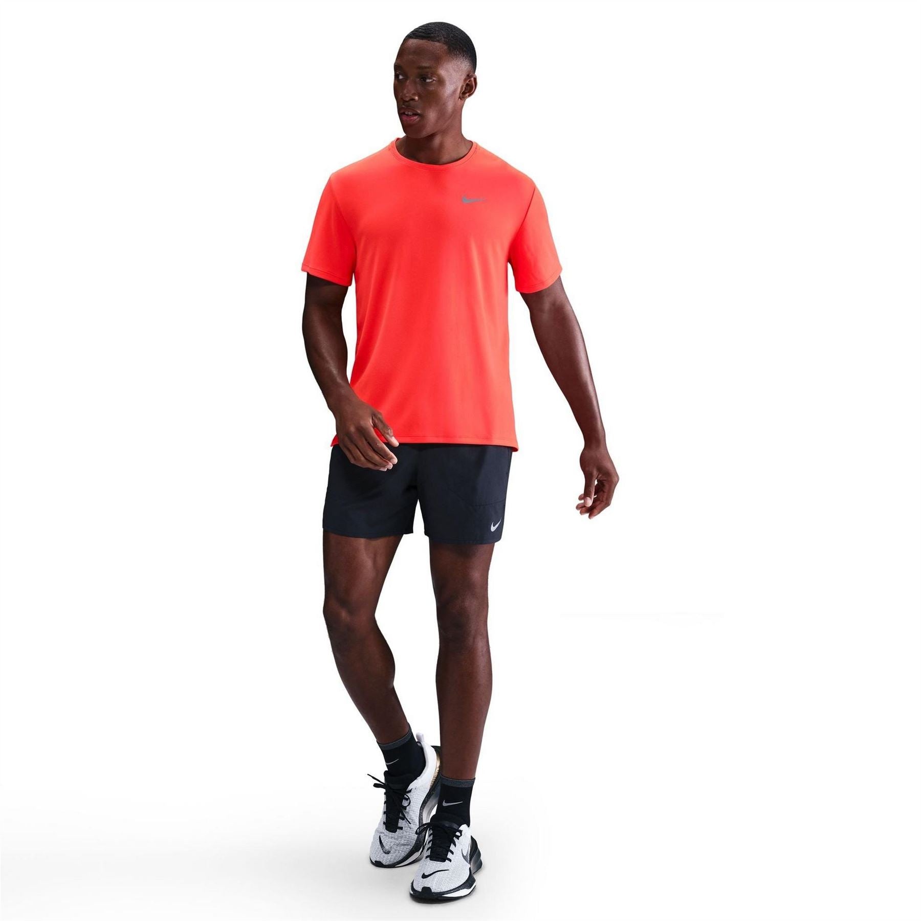 Nike Mens Drifit Miler Running Top