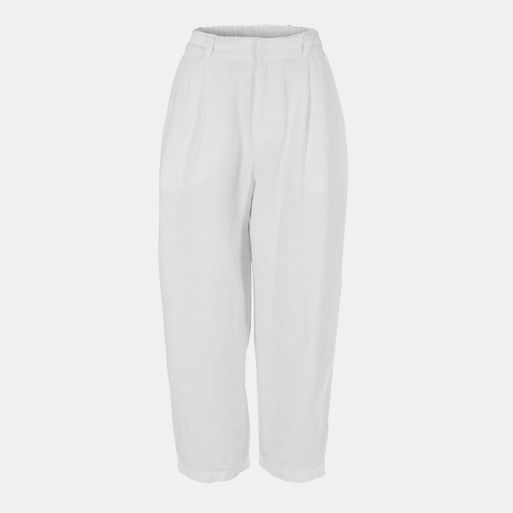 Bella Dahl Solid Patterned Wide Leg Trousers