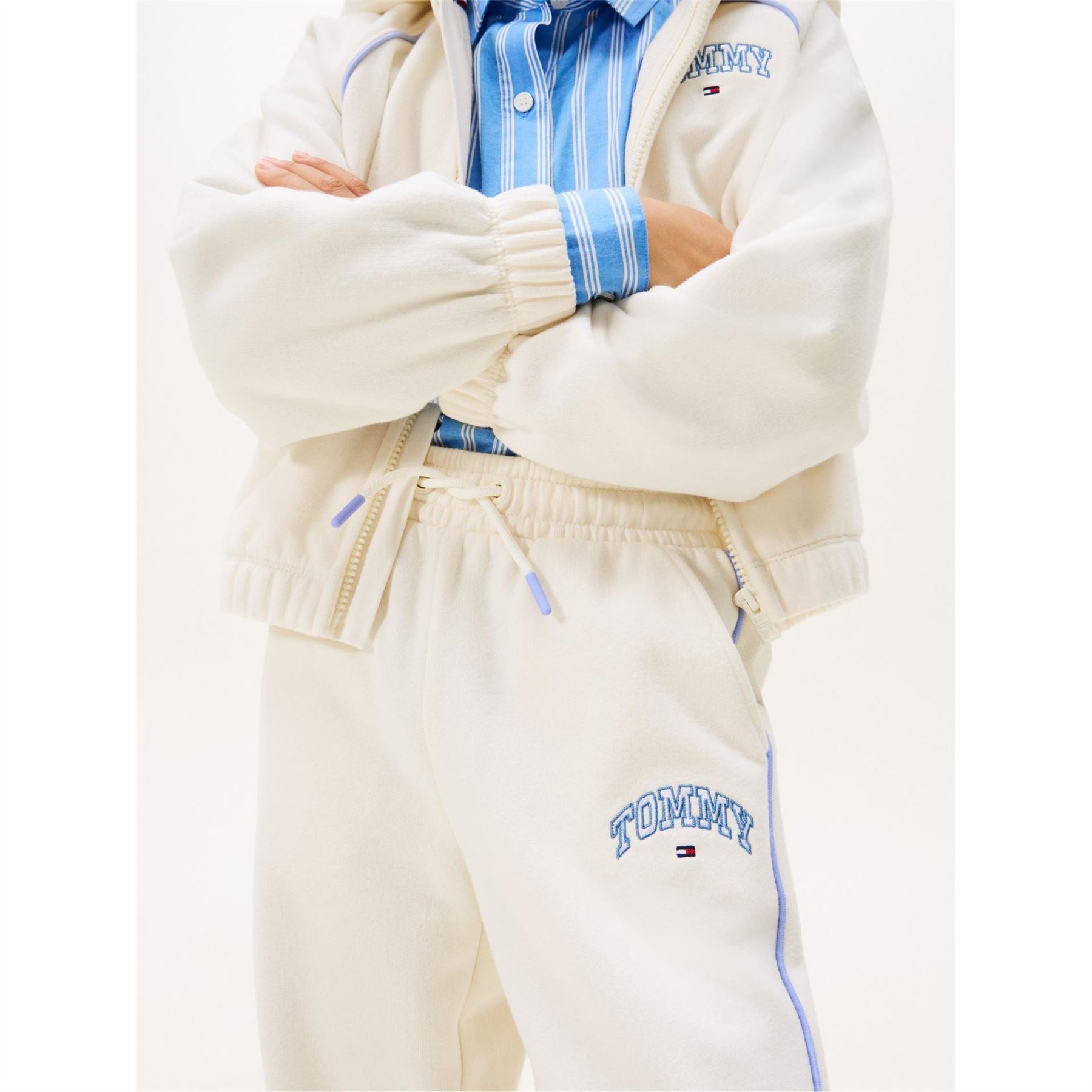Tommy Hilfiger Varsity Closed Hem Fleece Joggers