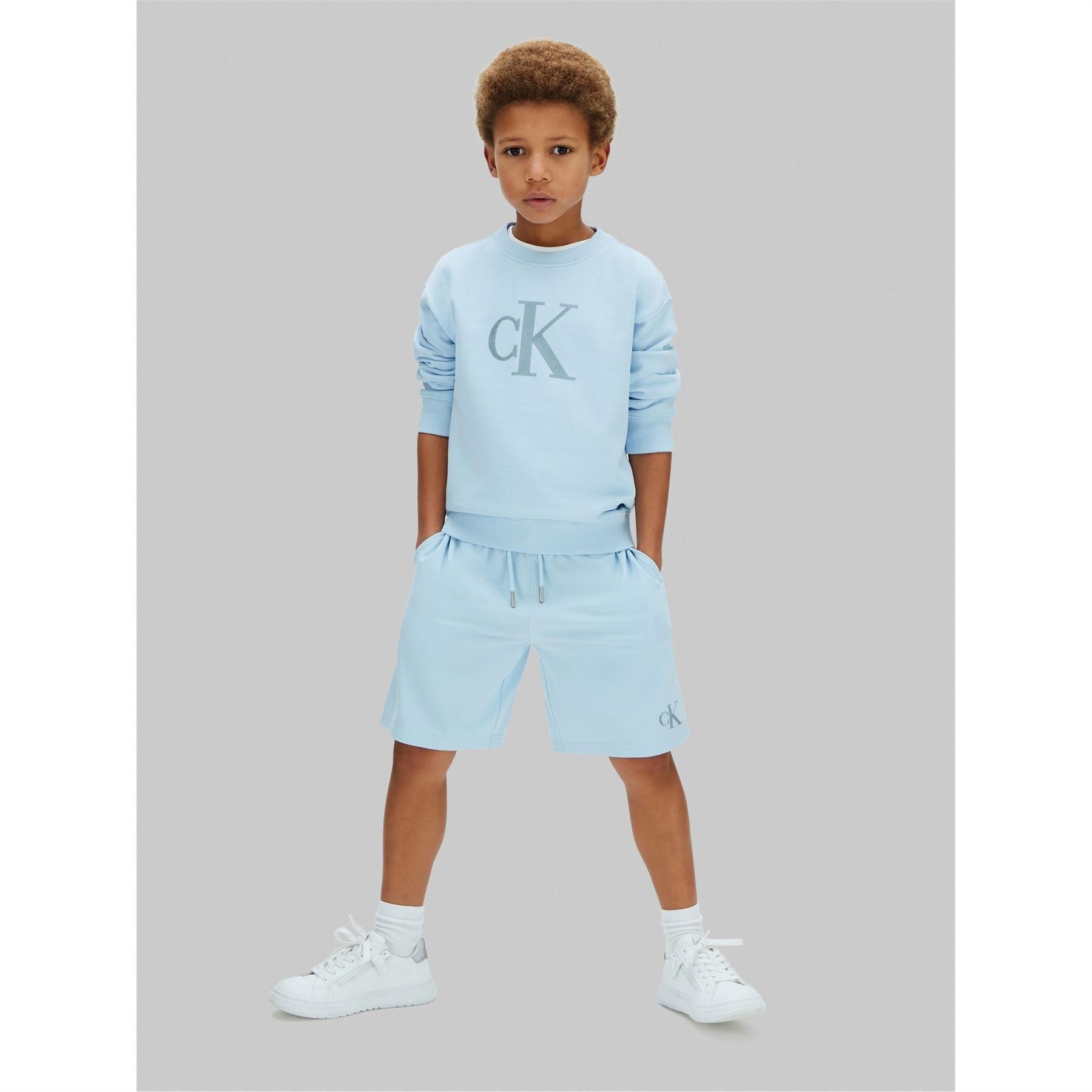 Calvin Klein Jeans 2pc Crw Shrt Set Jn62