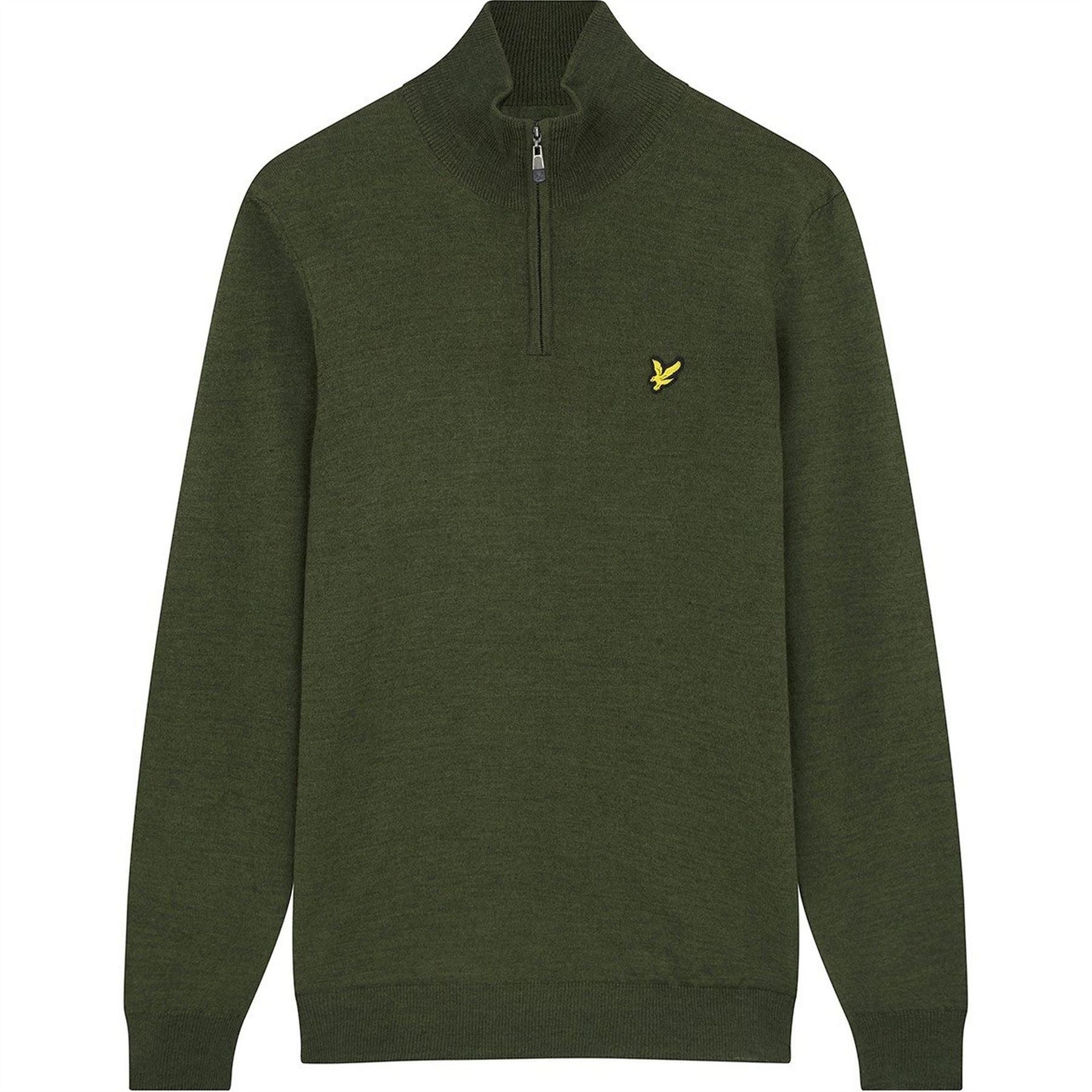 Lyle and Scott Core Quarter Zip Merino Jumper