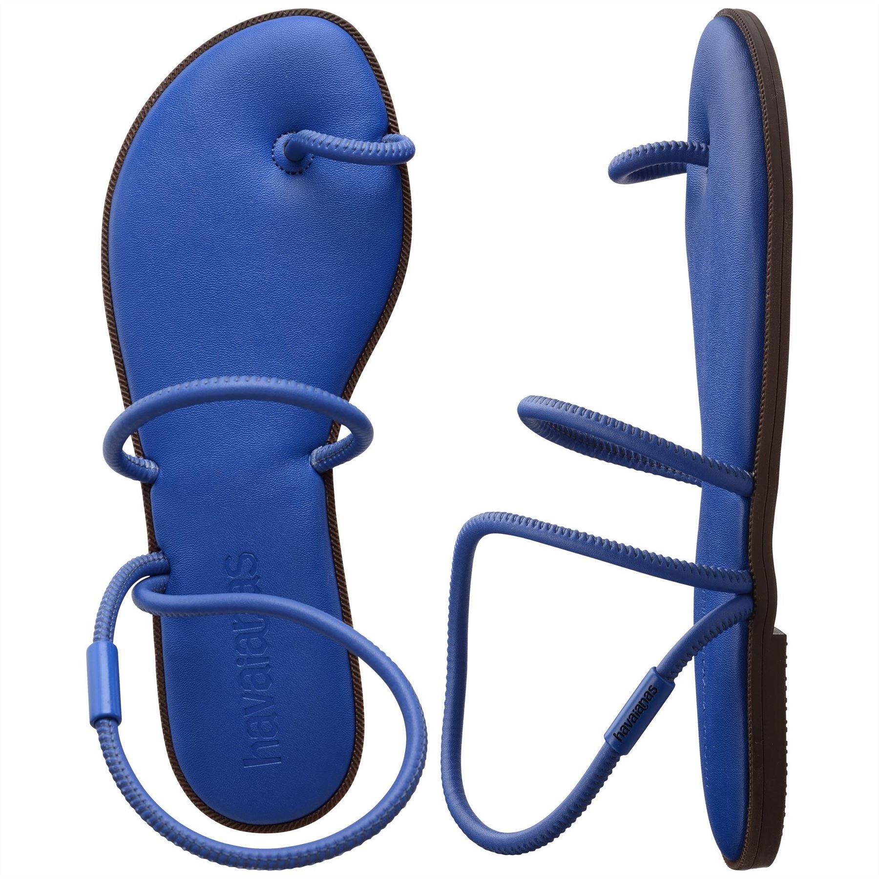 Havaianas Una Solid Patterned Toe Post Flat Sandals