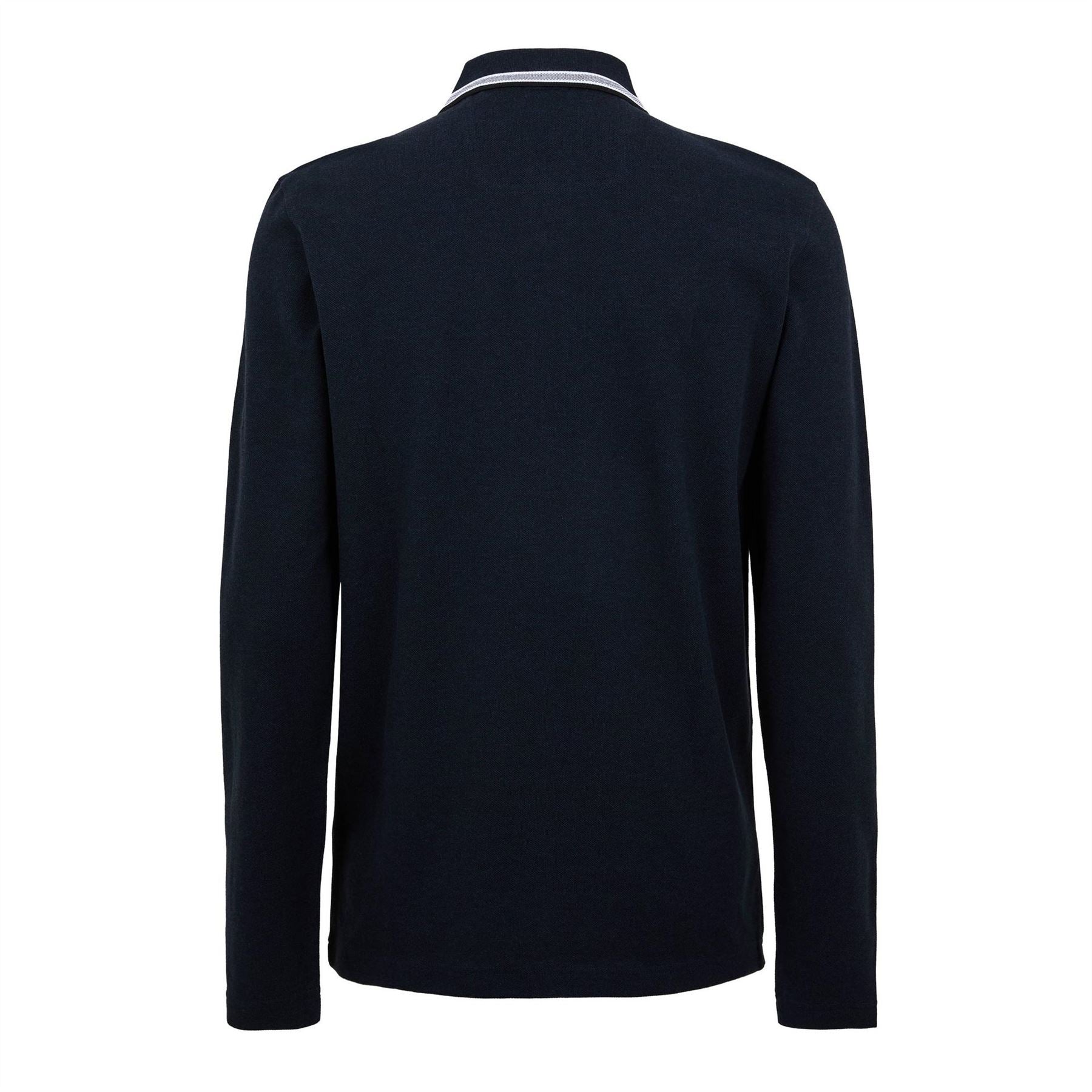 Boss Green Long Sleeve Polo Top With Logo Detail (plisy)