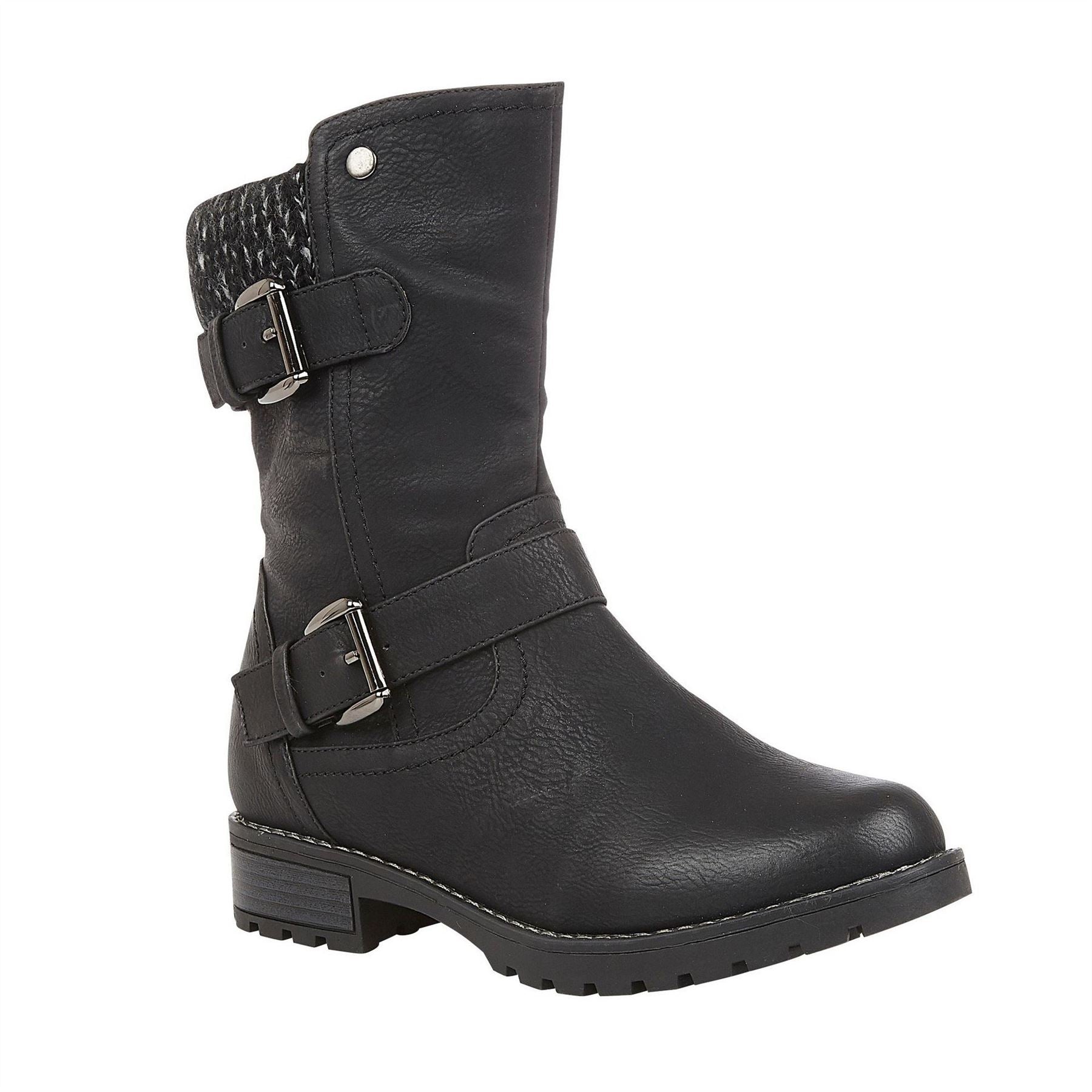 Lotus Shoes Jemima Motorcycle Boots with Lug Sole