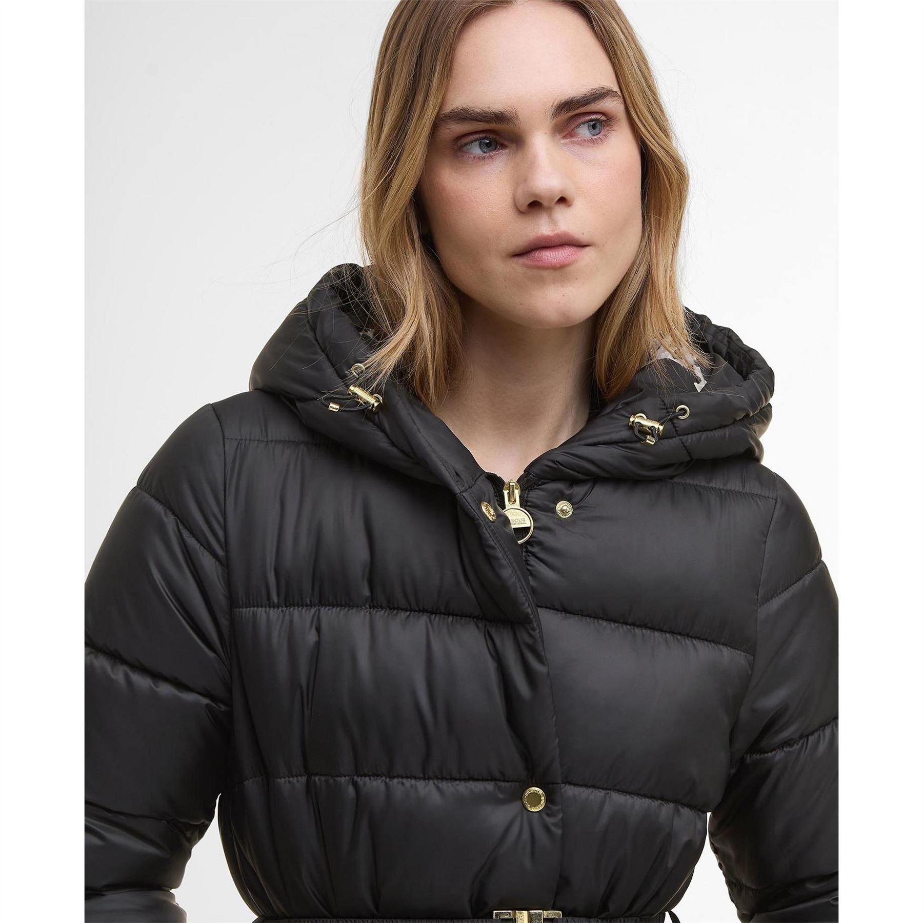 Barbour International Track Line Puffer Jacket