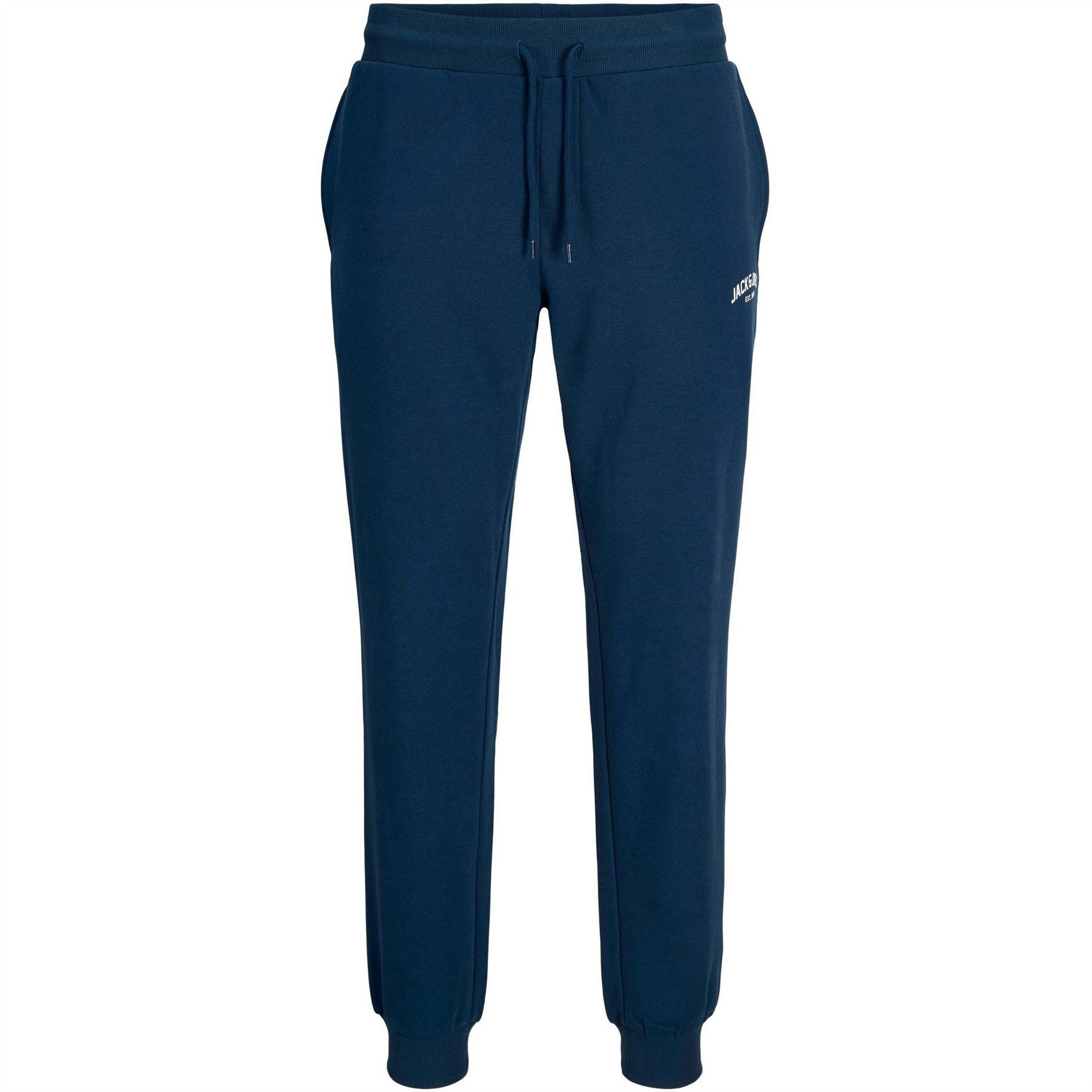 Jack and Jones Arch Lettering Crew Neck Sweatshirt Jogger Full Tracksuit