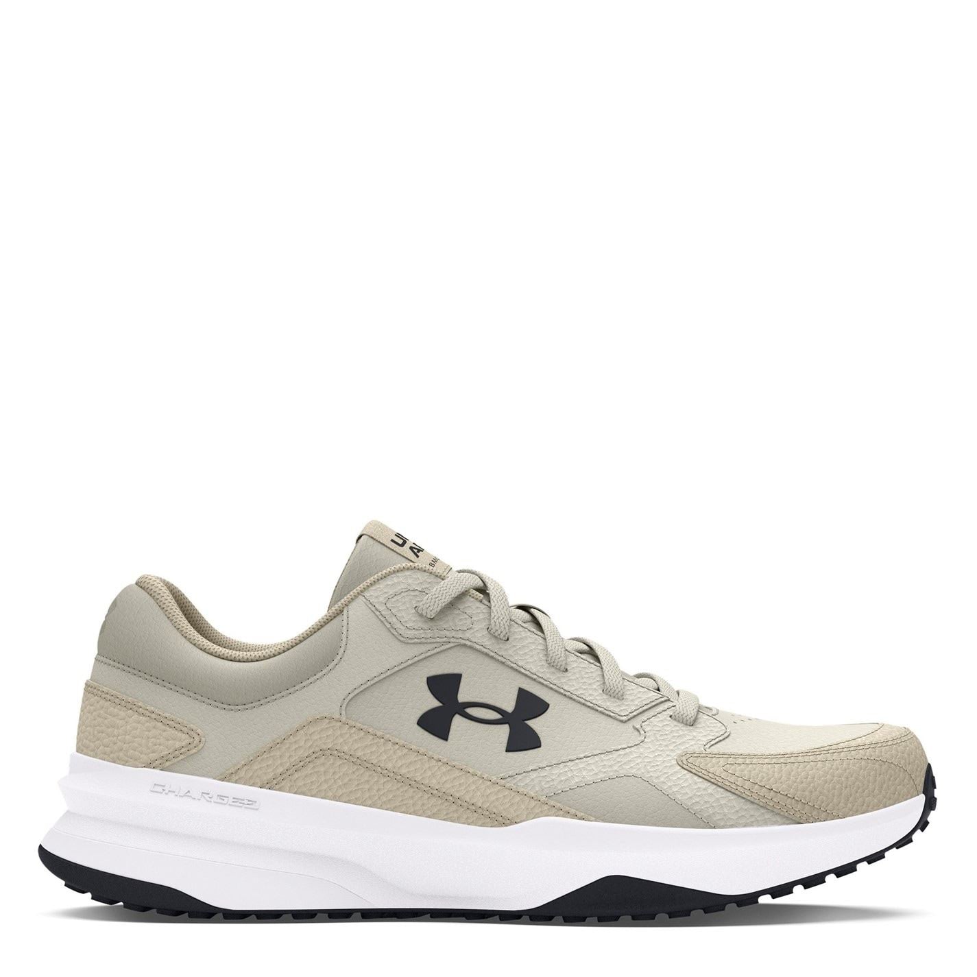 Under Armour Edge Leather Lace-Up Low Top Sneakers